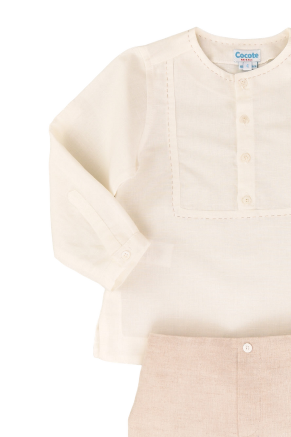 Conjunto de niño crudo Cocote & Charanga VERANO/Charanga