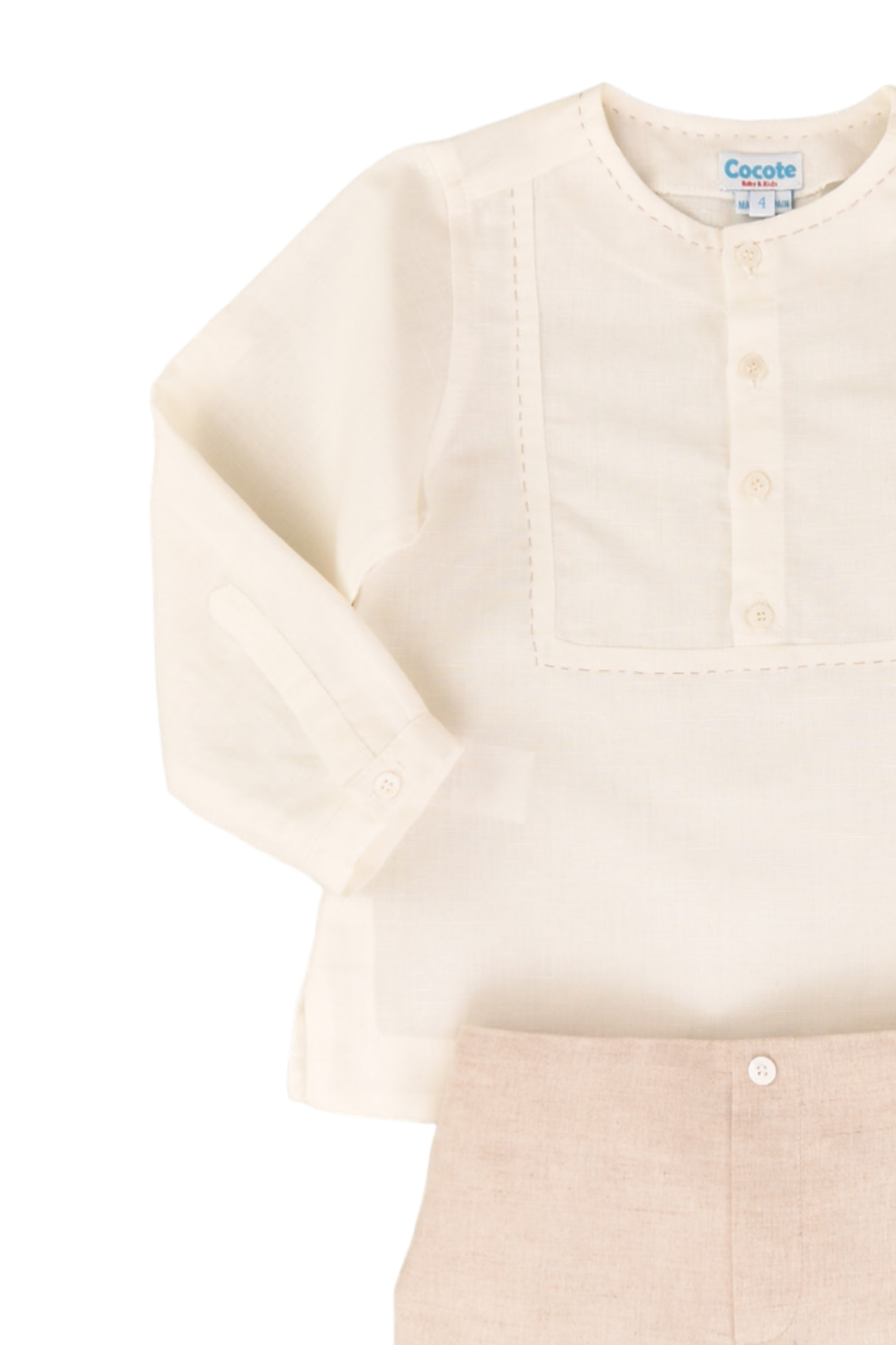 Conjunto de niño crudo Cocote & Charanga VERANO/Charanga