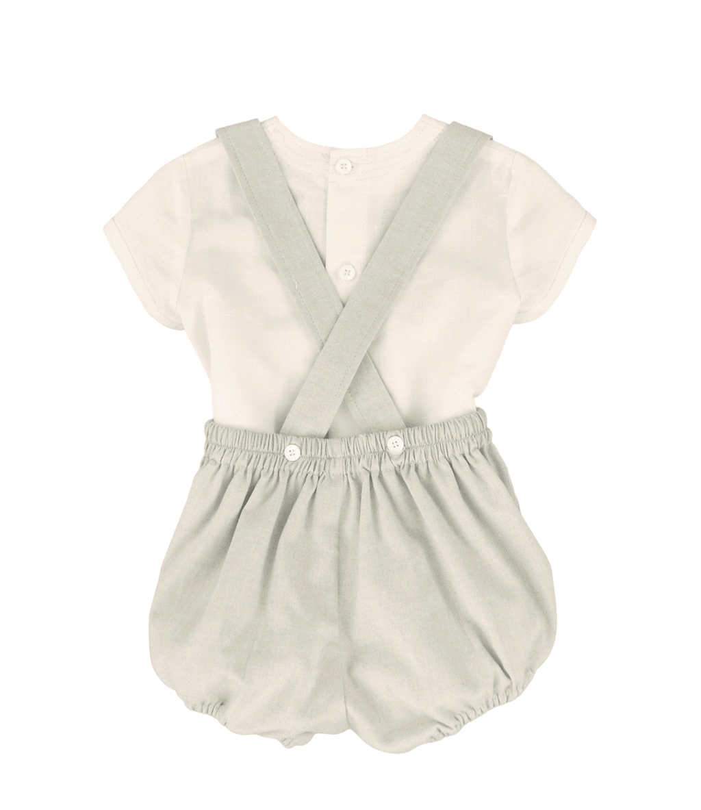 Conjunto de bebé azul Cocote & Charanga