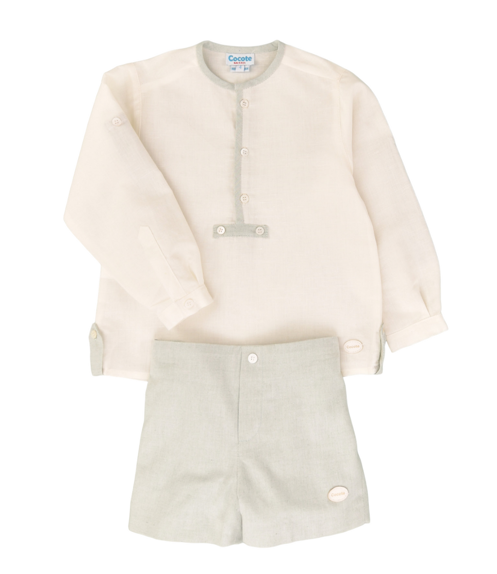 Conjunto de niño azul Cocote & Charanga VERANO/Charanga