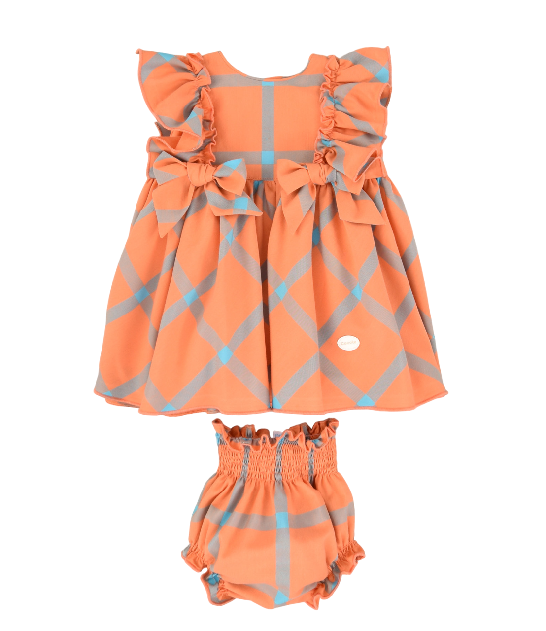 Vestido de bebé cuadro Cocote & Charanga VERANO/Charanga