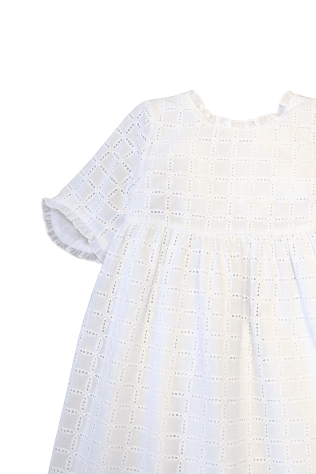 Vestido de niña blanco Cocote & Charanga
