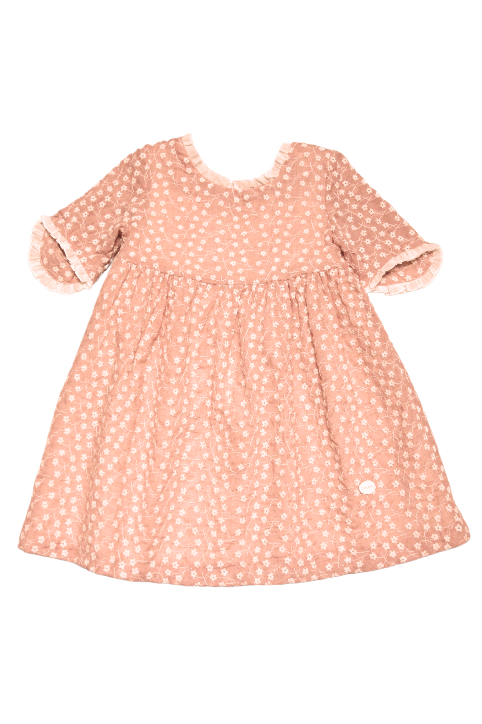 Vestido de niña rosa Cocote & Charanga VERANO/Charanga