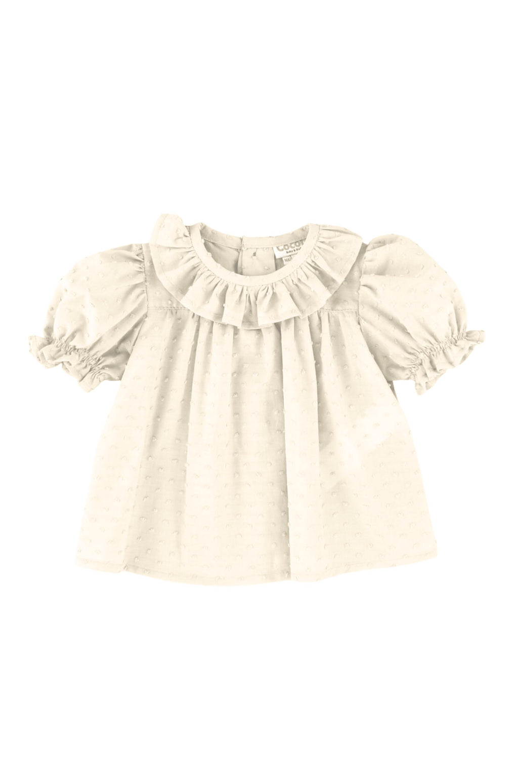 Blusa de bebé crudo Cocote & Charanga