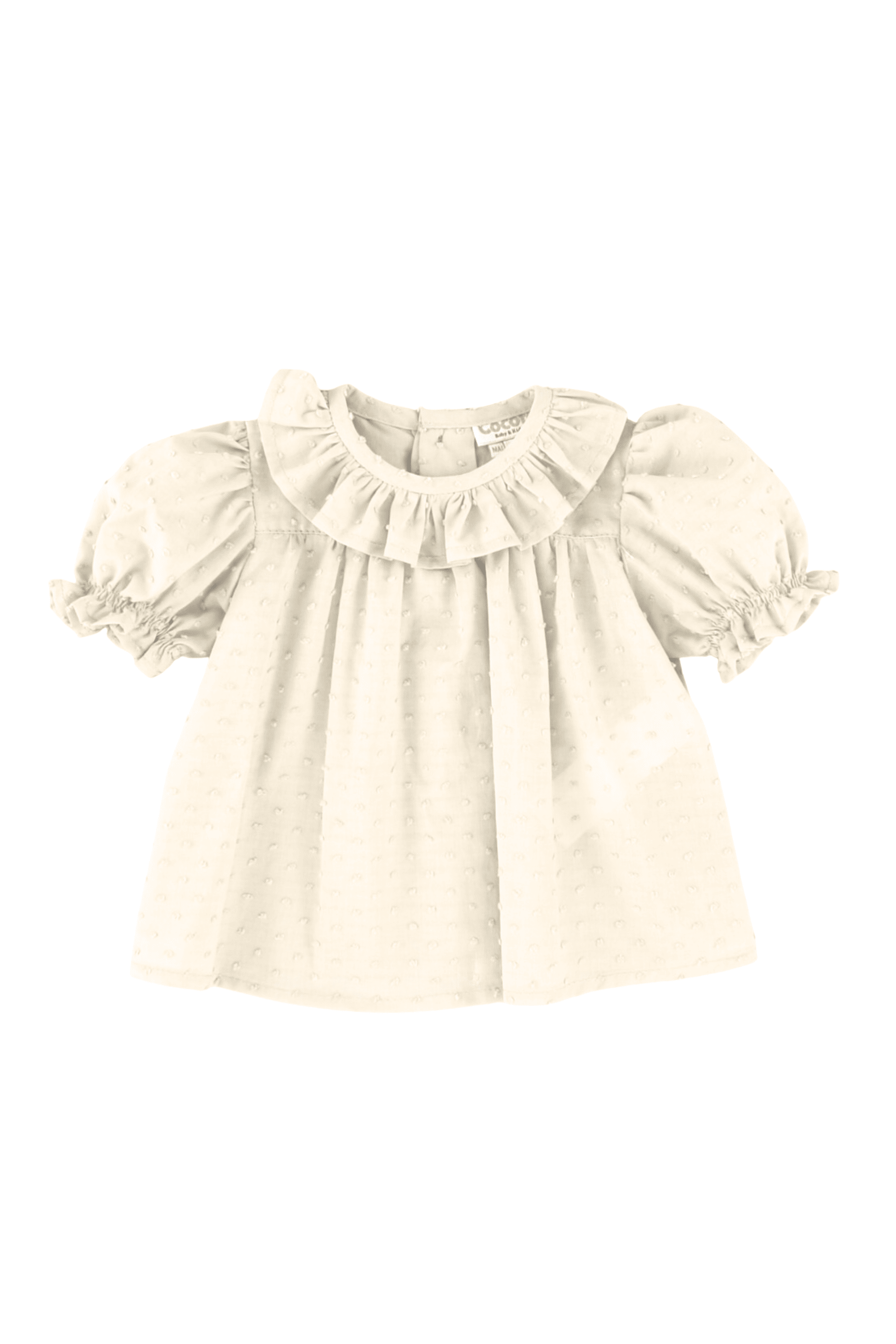 Blusa de bebé crudo Cocote & Charanga