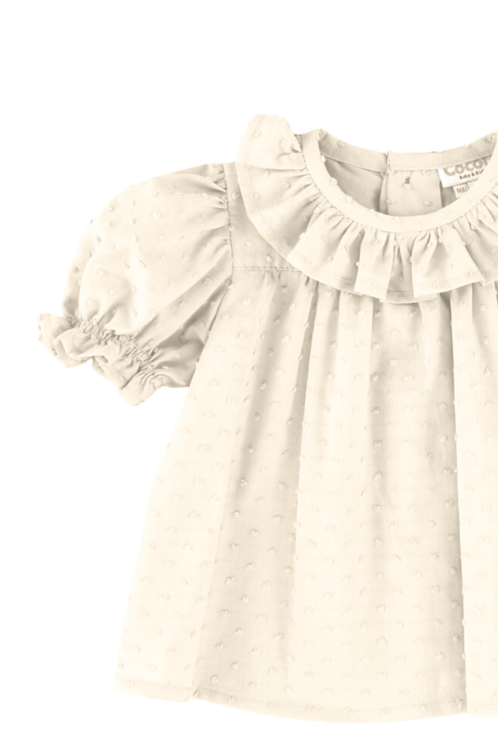 Blusa de bebé crudo Cocote & Charanga