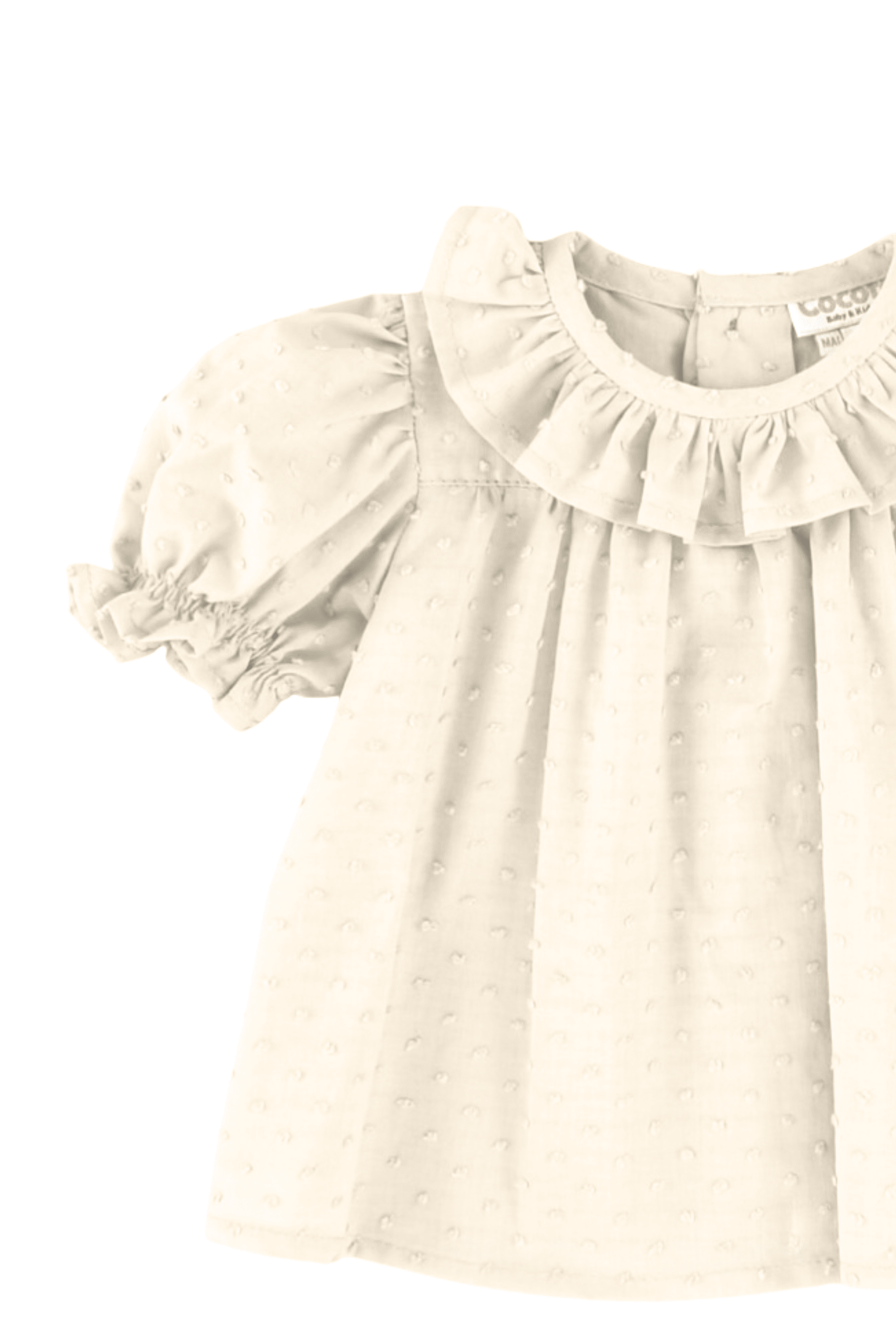 Blusa de bebé crudo Cocote & Charanga