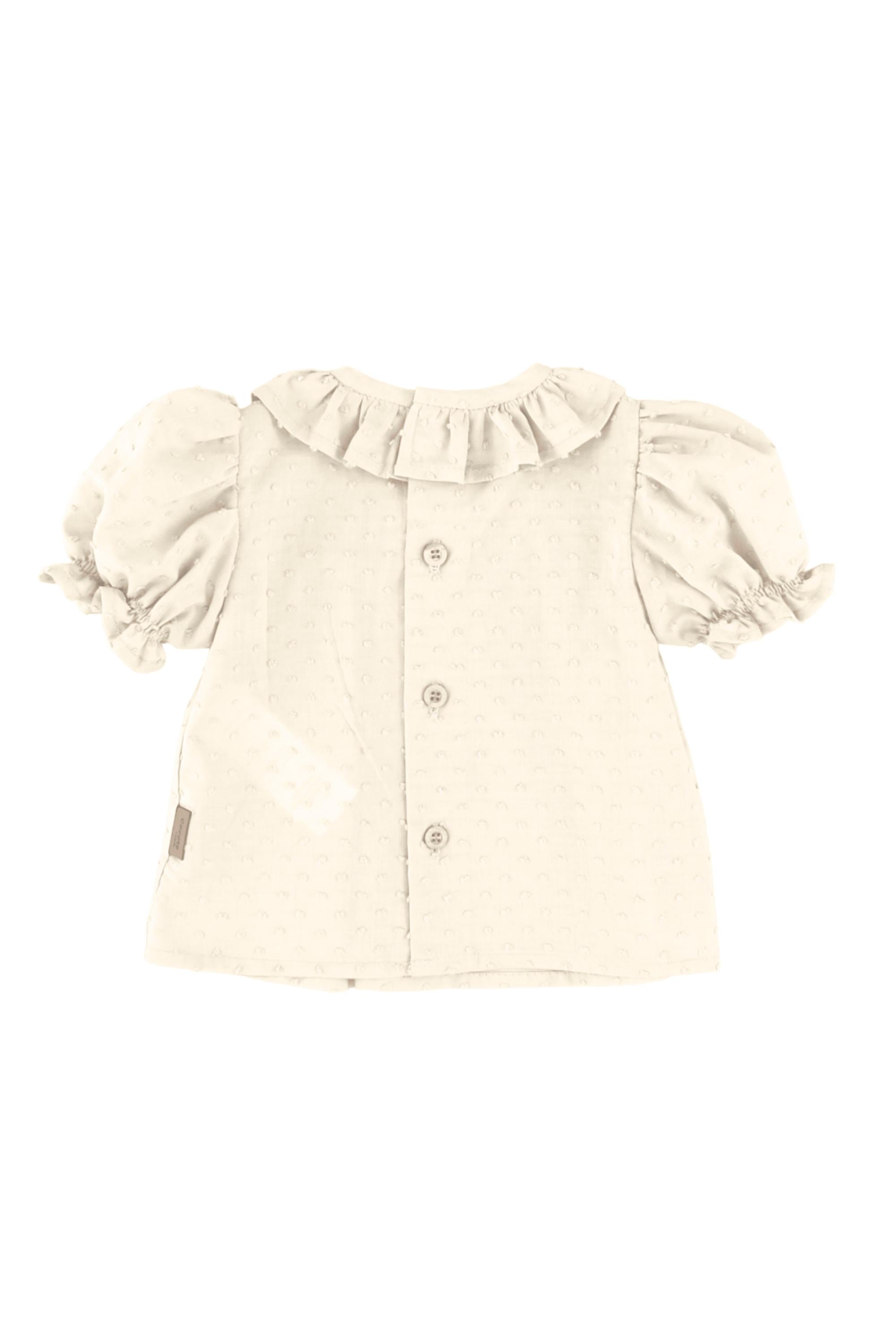 Cocote y Charanga raw baby blouse