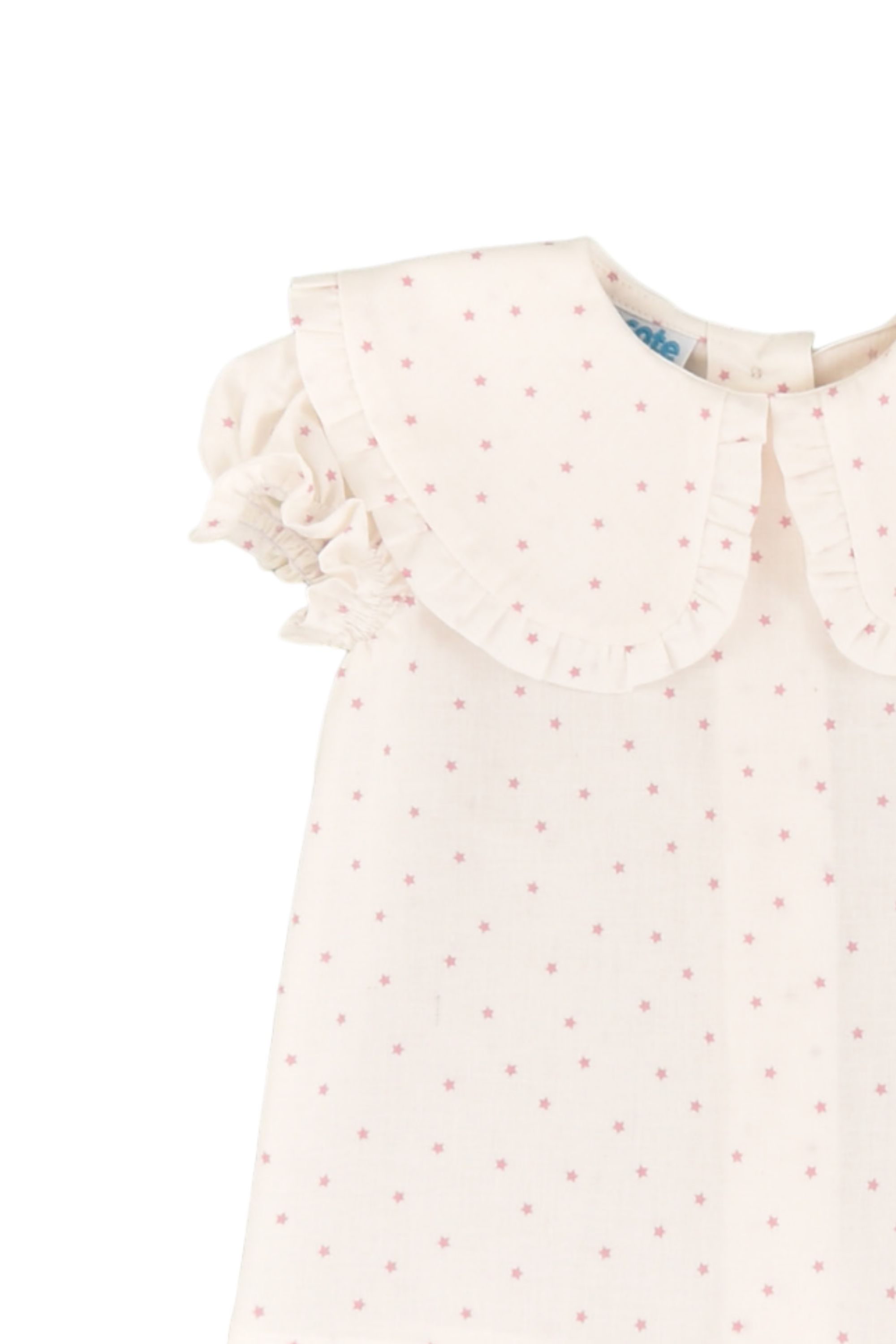 Blusa de bebé blanca Cocote & Charanga VERANO/Charanga