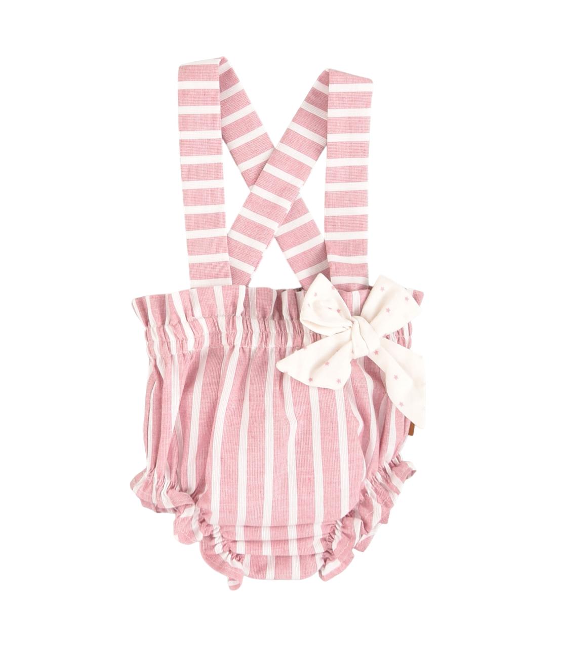 Peto de bebé rosa Cocote & Charanga VERANO/Charanga
