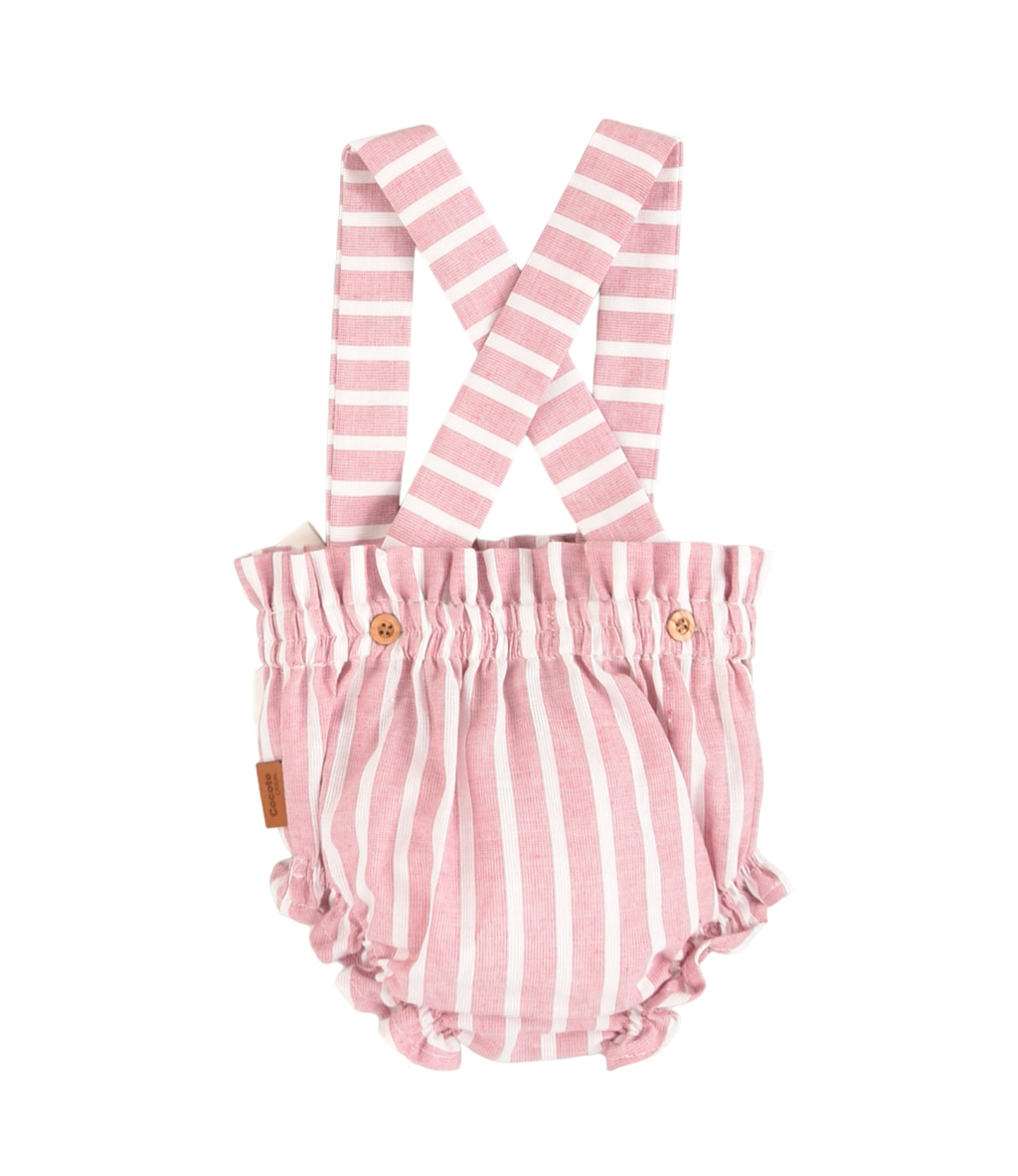 Peto de bebé rosa Cocote & Charanga VERANO/Charanga