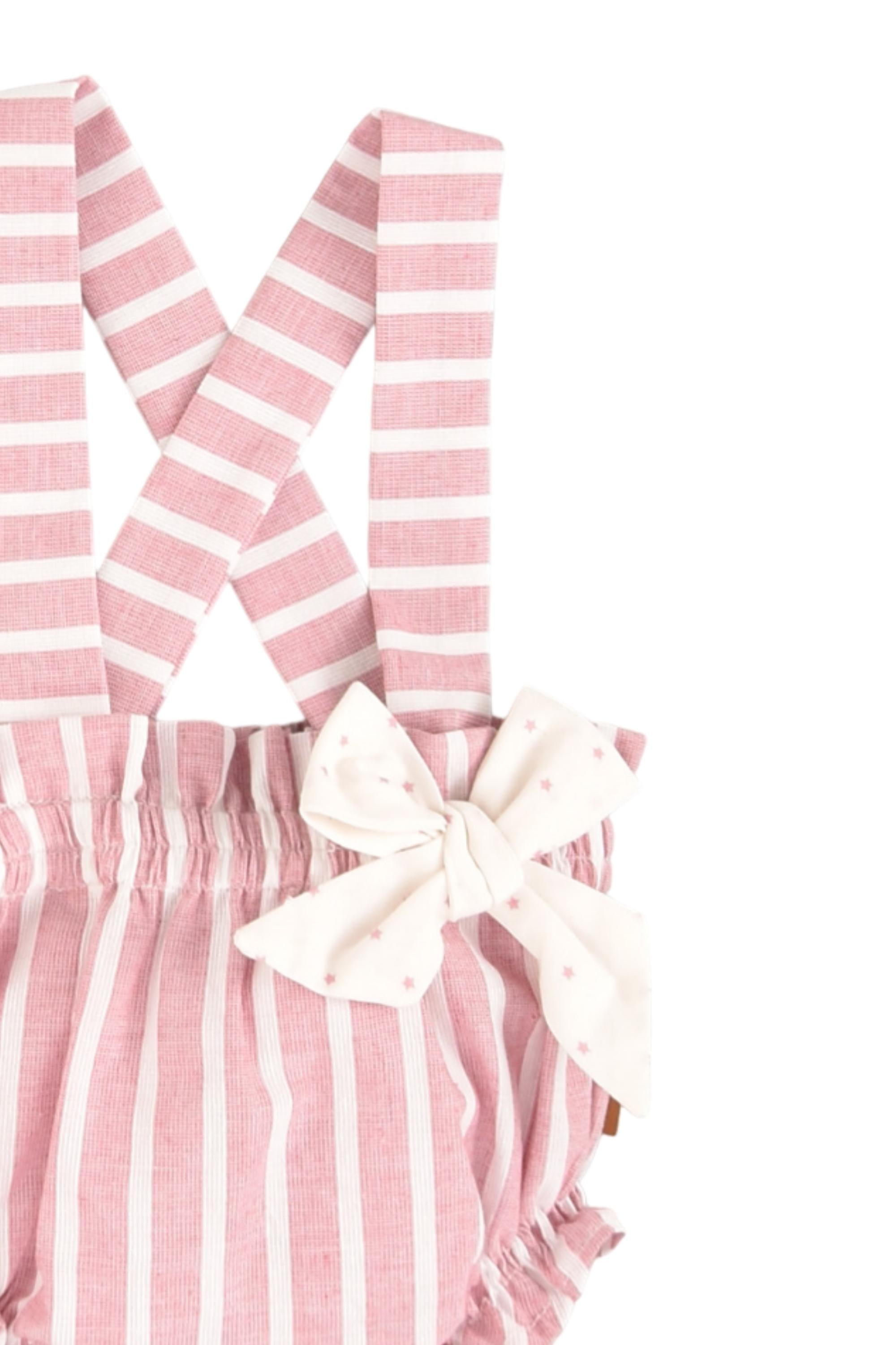 Peto de bebé rosa Cocote & Charanga VERANO/Charanga