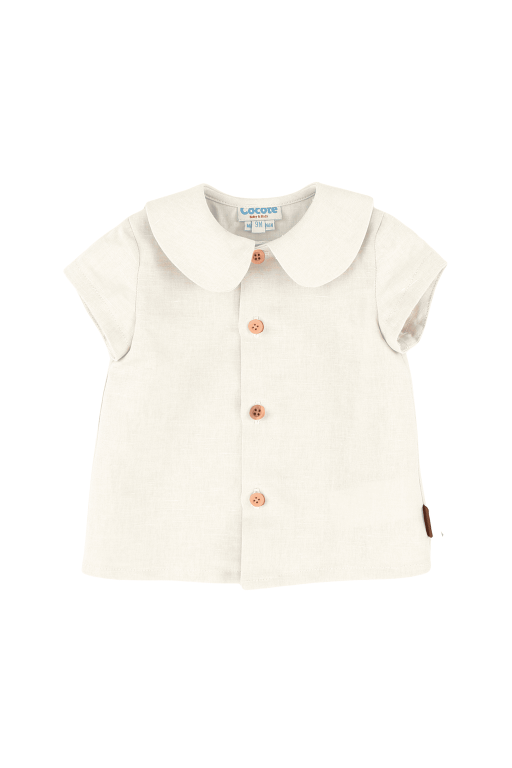 Blusa de bebé crudo Cocote & Charanga