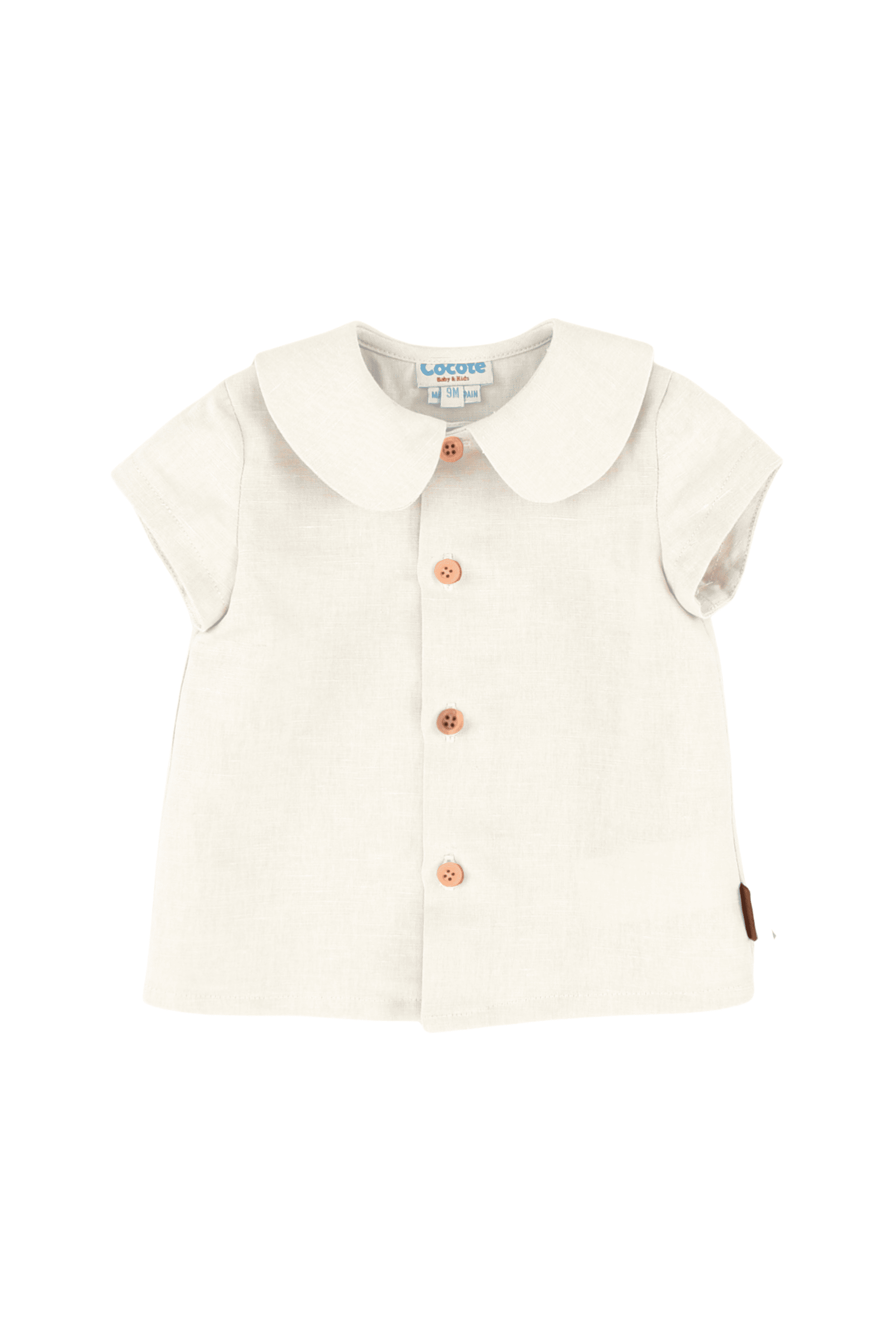 Blusa de bebé crudo Cocote & Charanga