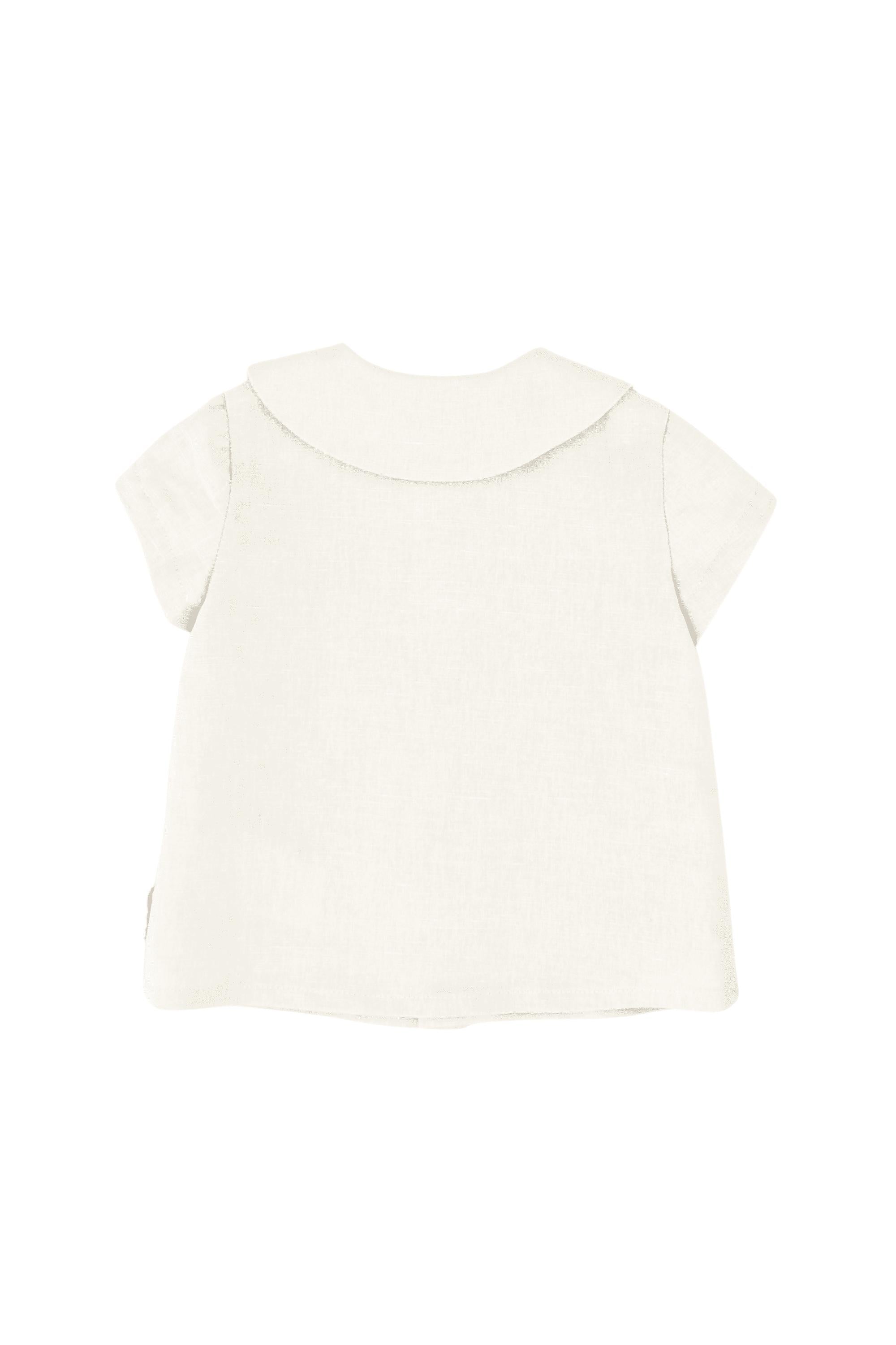 Blusa de bebé crudo Cocote & Charanga