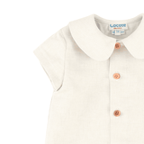 Blusa de bebé crudo Cocote & Charanga