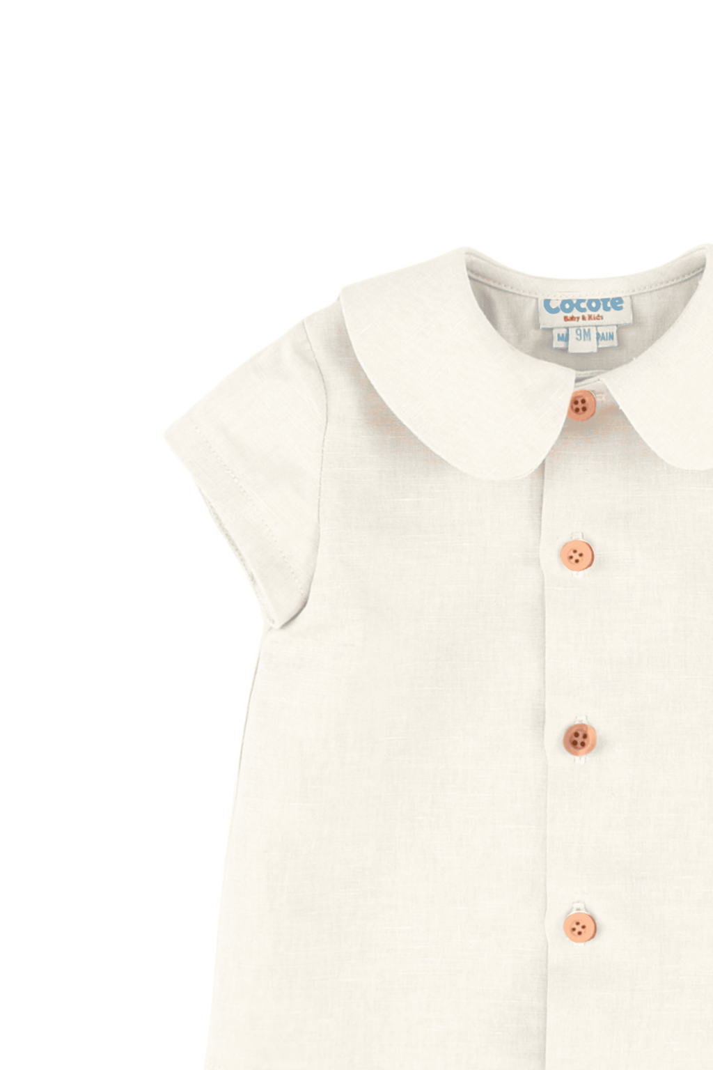 Blusa de bebé crudo Cocote & Charanga