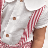 Blusa de bebé crudo Cocote & Charanga