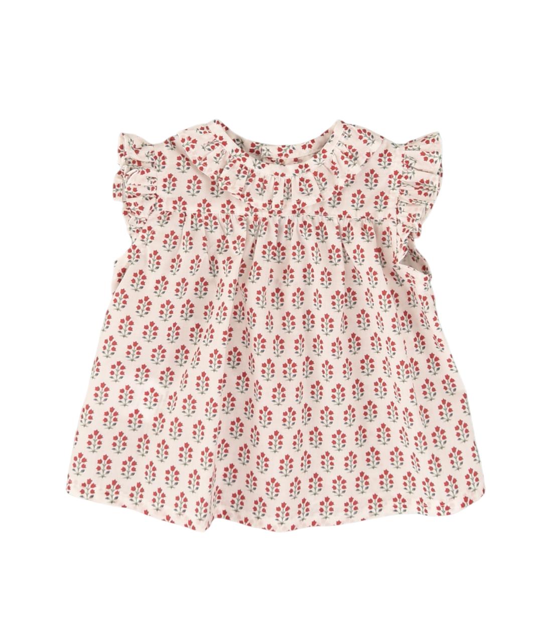 Blusa de bebé rojo Cocote & Charanga VERANO/Charanga