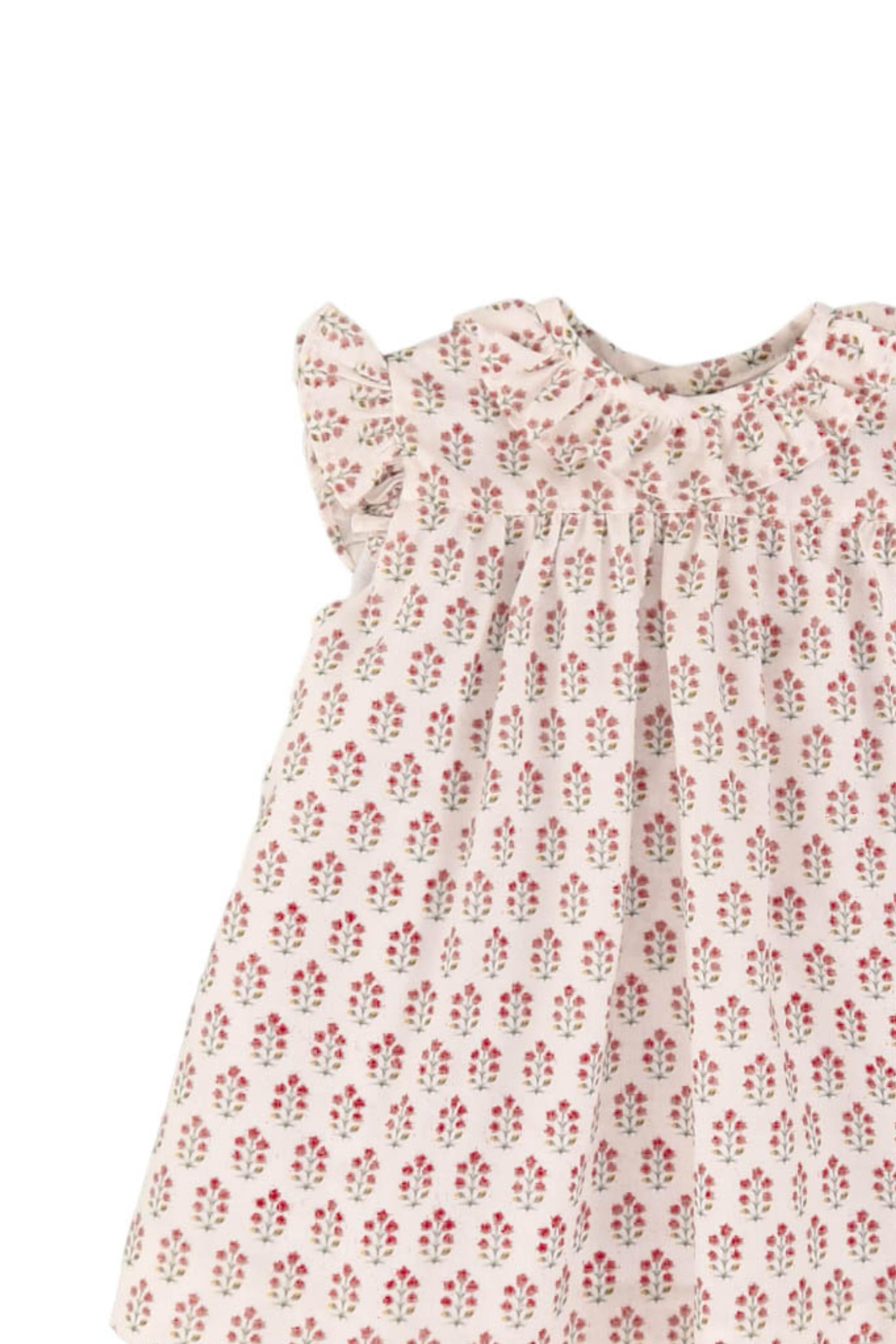 Vestido de bebé rojo Cocote & Charanga VERANO/Charanga