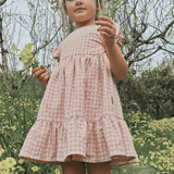 Vestido de niña rosa Cocote & Charanga