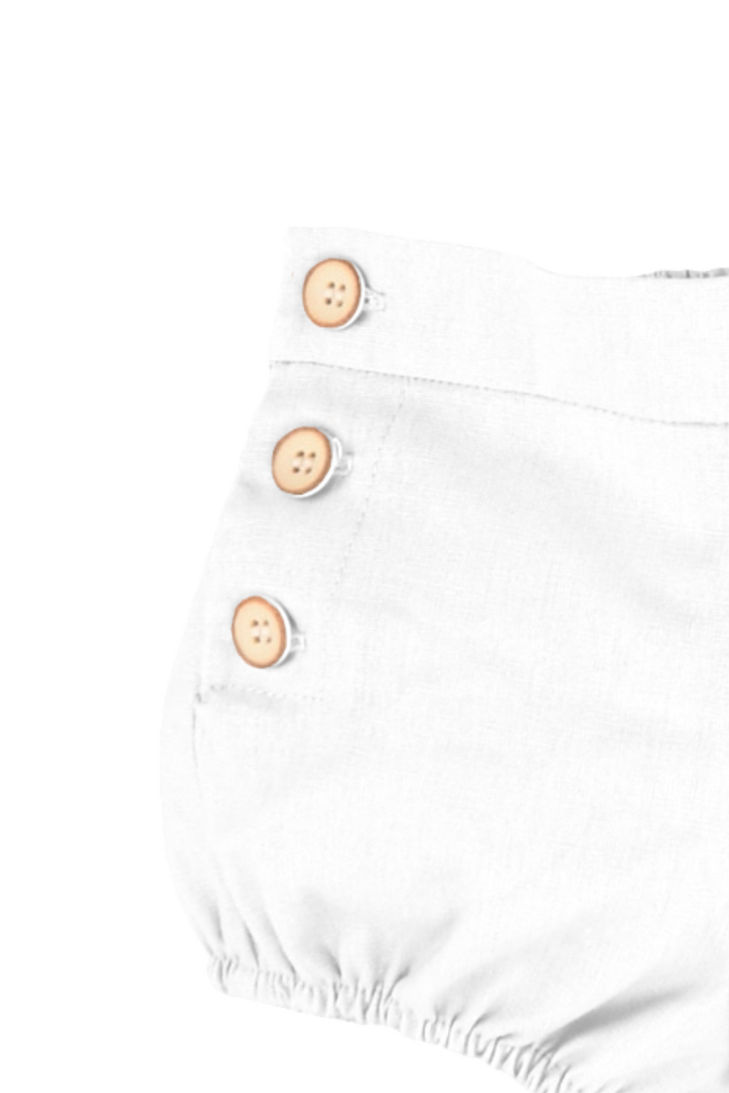 Short de bebé blanco Cocote & Charanga VERANO/Charanga