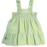 Vestido de niña verde Cocote & Charanga
