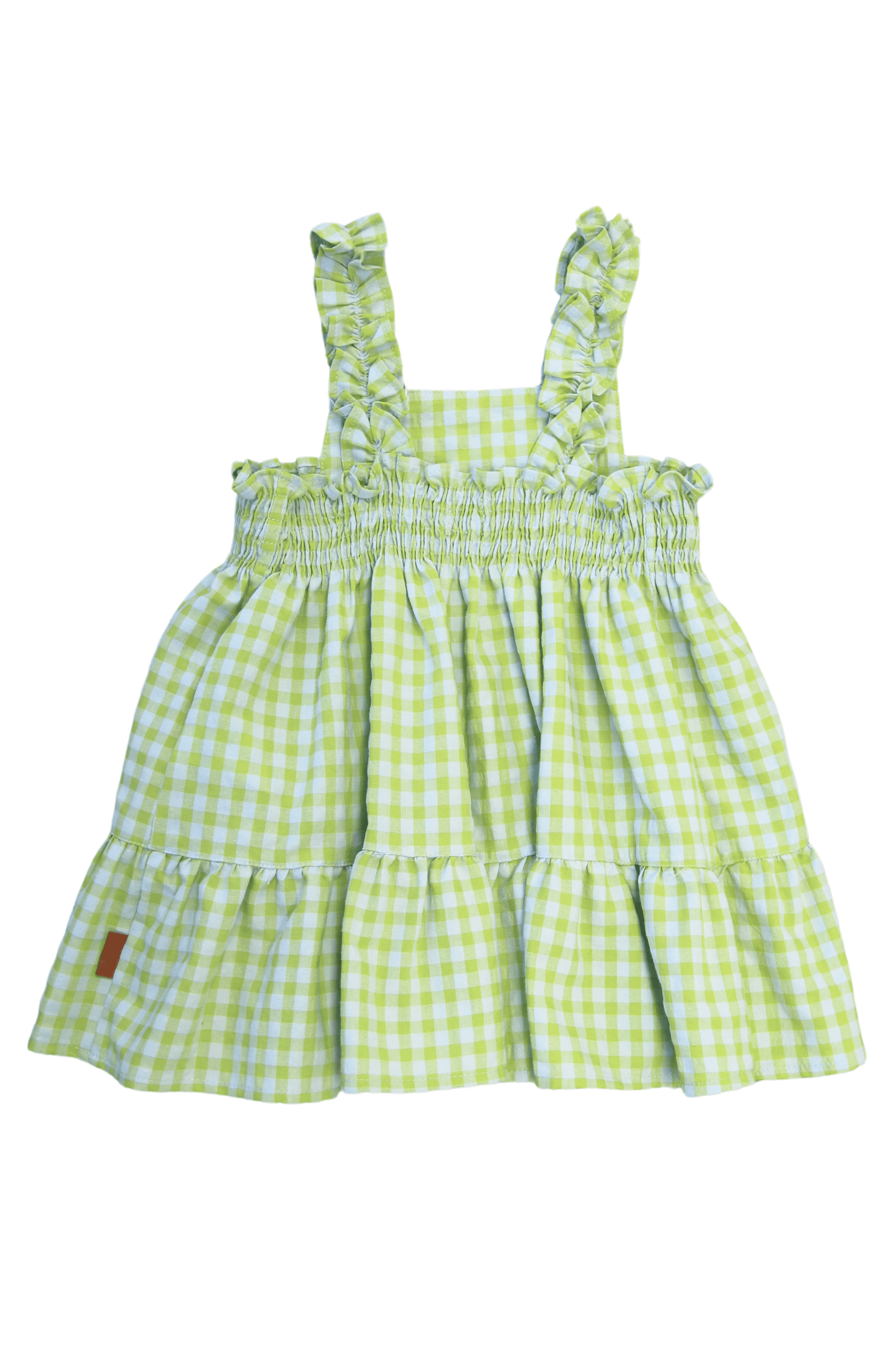 Vestido de niña verde Cocote & Charanga