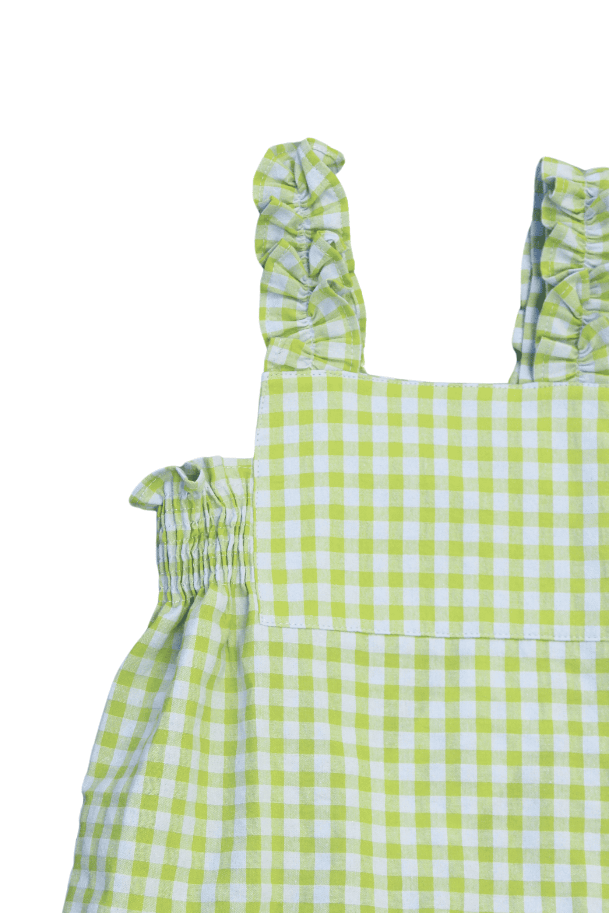 Cocote y Charanga green girl's dress