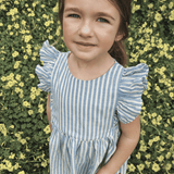 Vestido de niña azul Cocote & Charanga