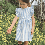 Vestido de niña azul Cocote & Charanga