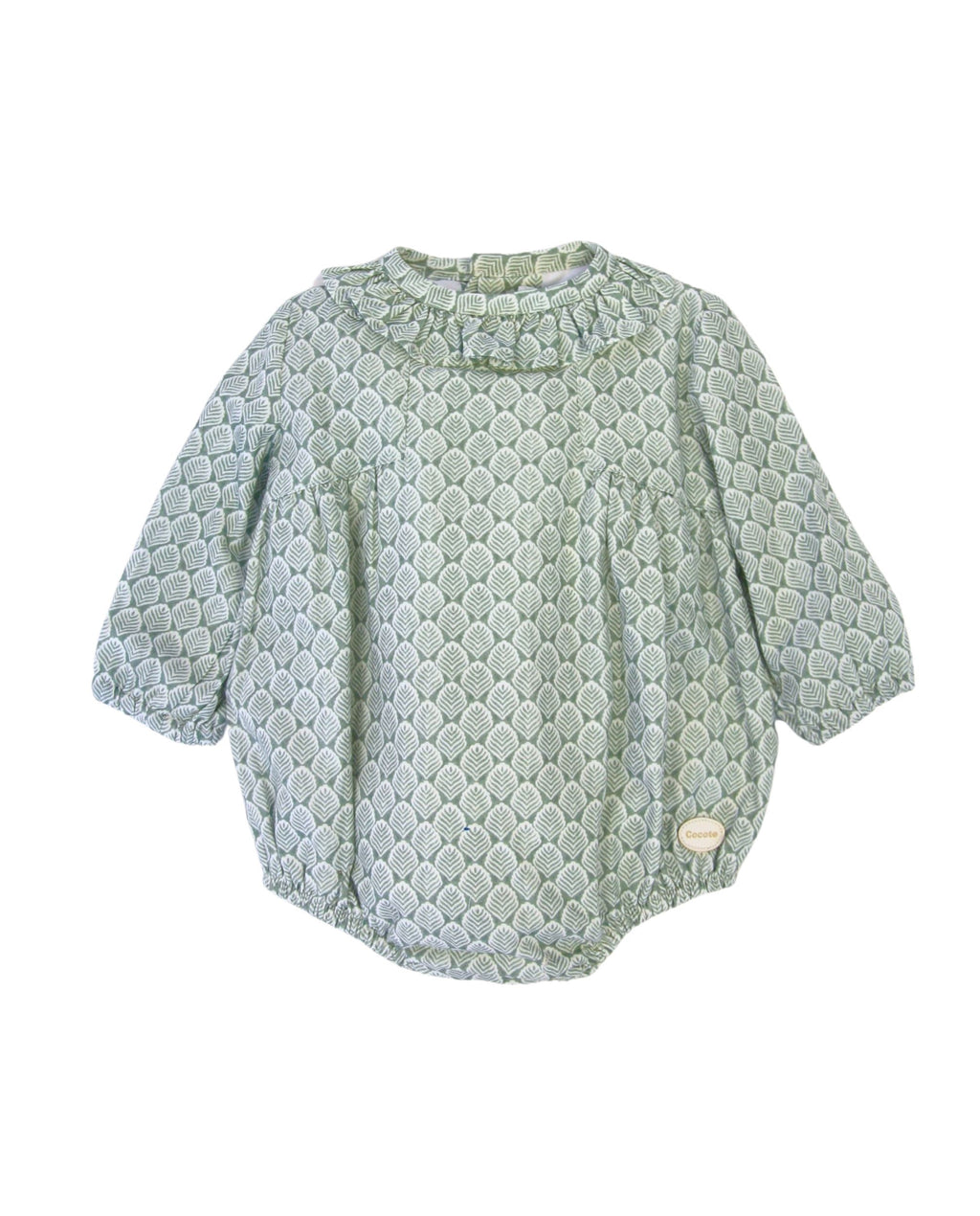 Pelele de bebé niño turquesa Cocote & Charanga