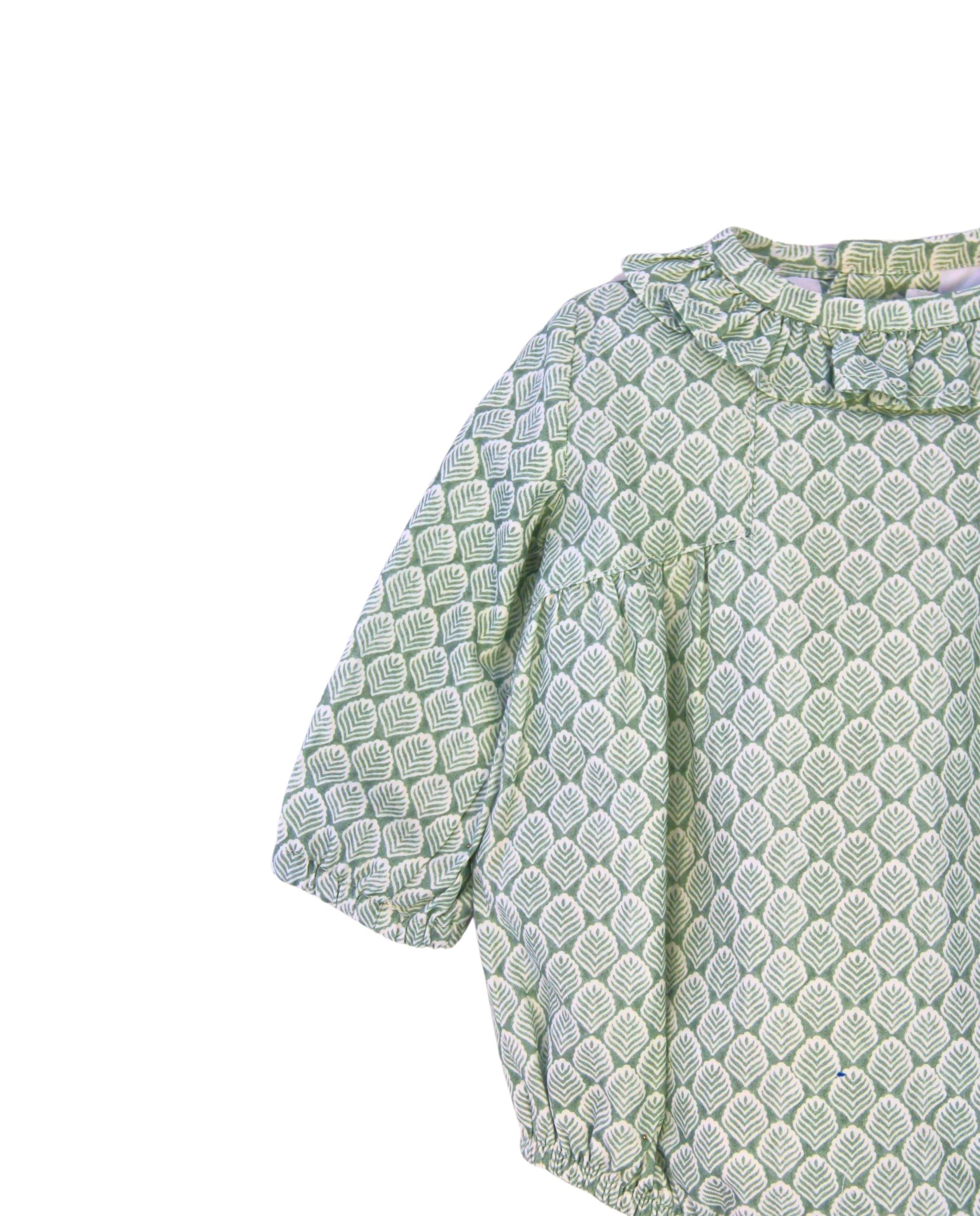 Pelele de bebé niño turquesa Cocote & Charanga