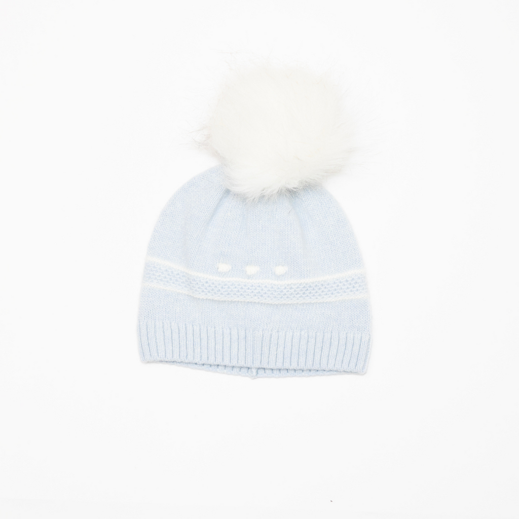 Gorro azul con pompón | Dr. Kid by Charanga