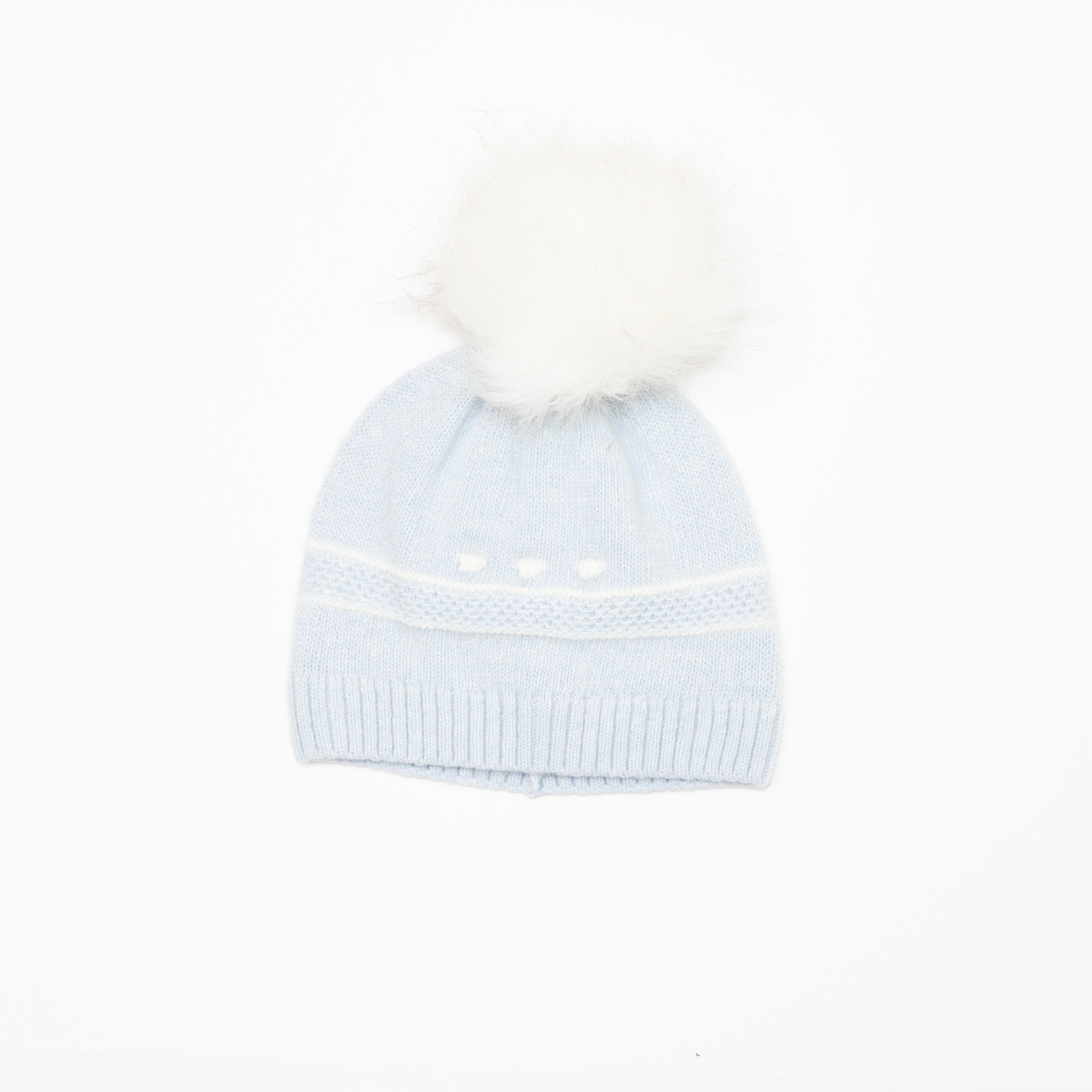 Gorro azul con pompón | Dr. Kid by Charanga