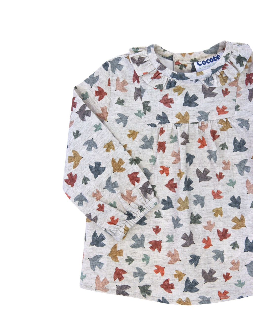 Blusa de bebé pajaritos Cocote & Charanga