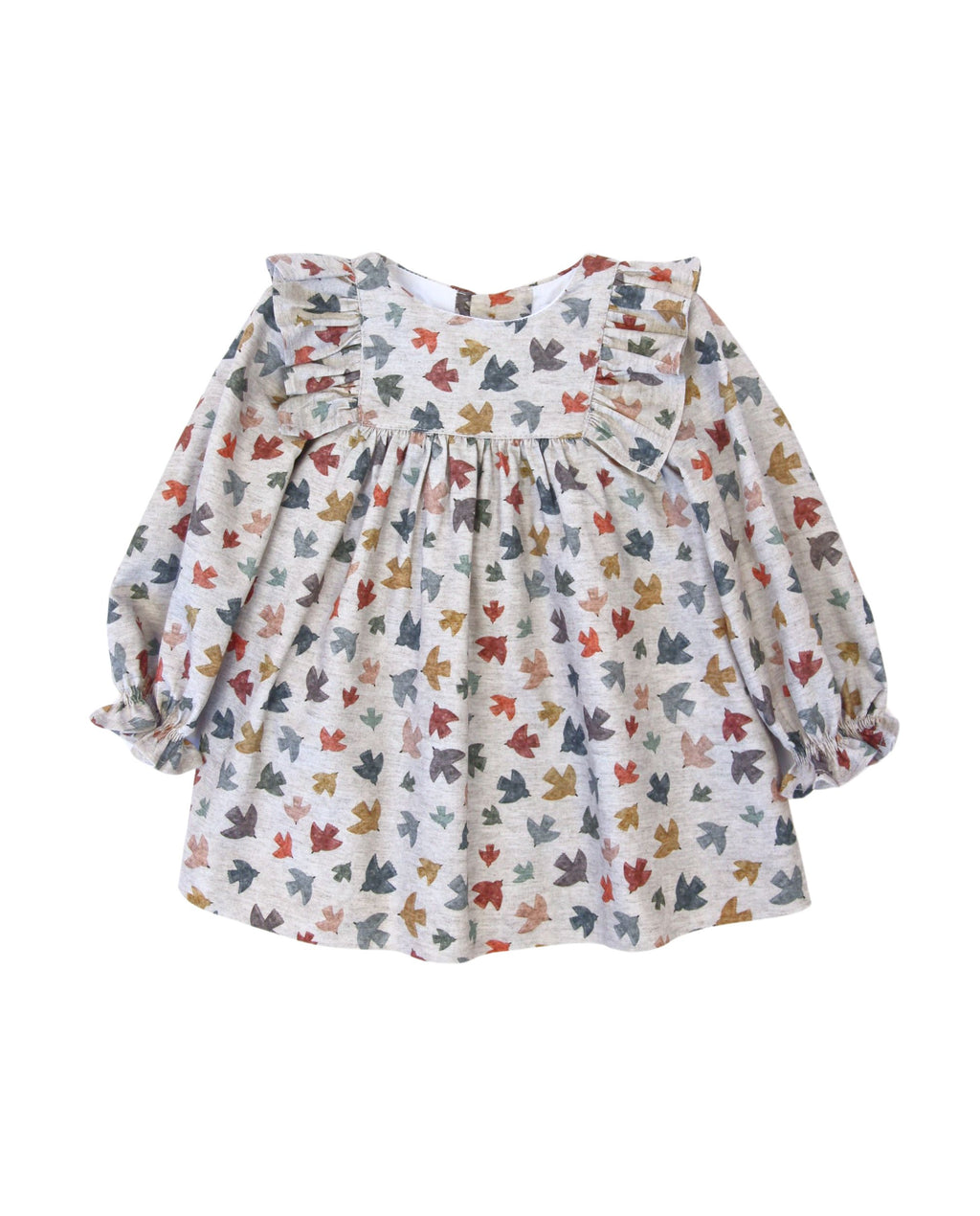 Vestido de bebé pajaritos Cocote & Charanga