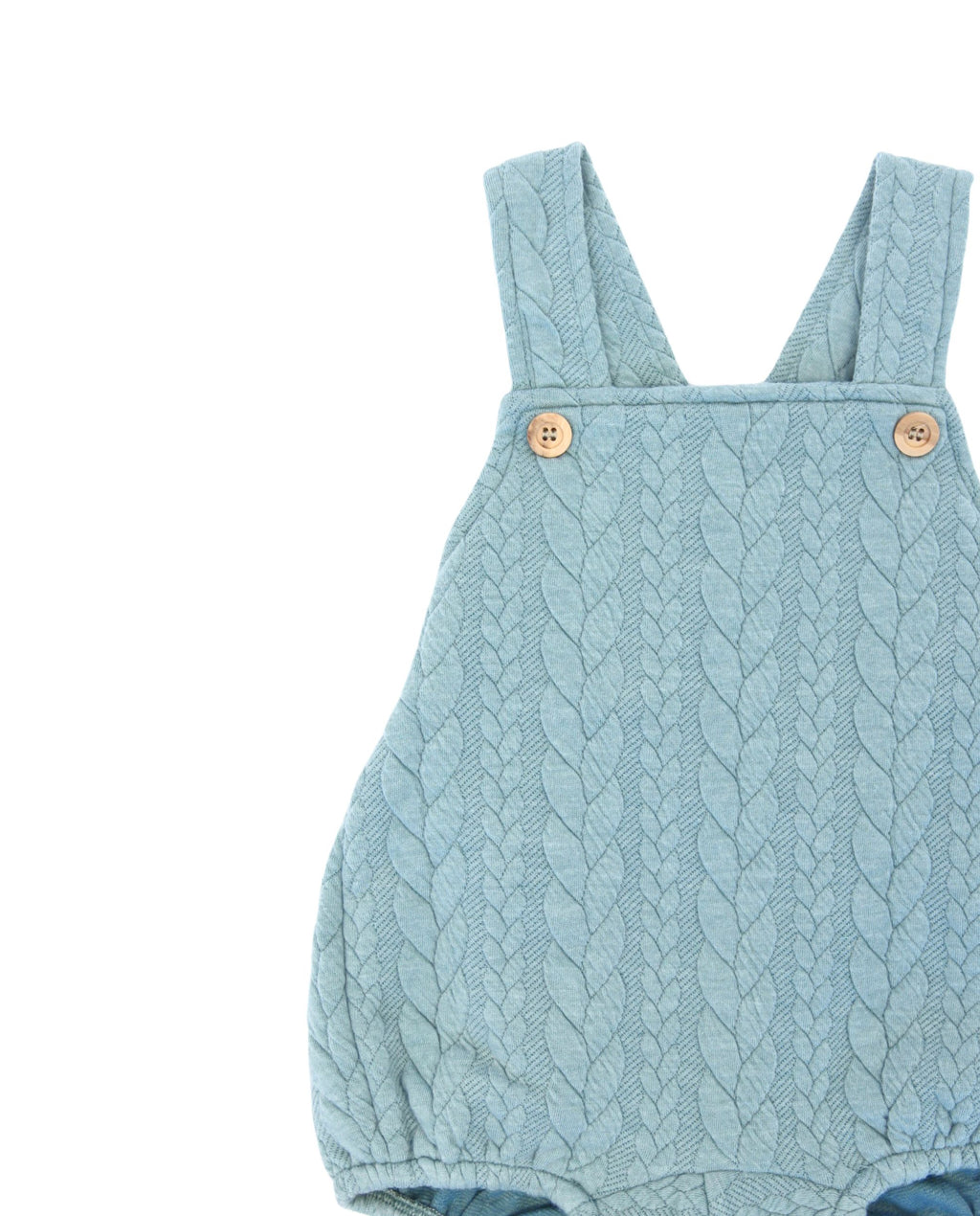 Peto de bebé turquesa Cocote & Charanga