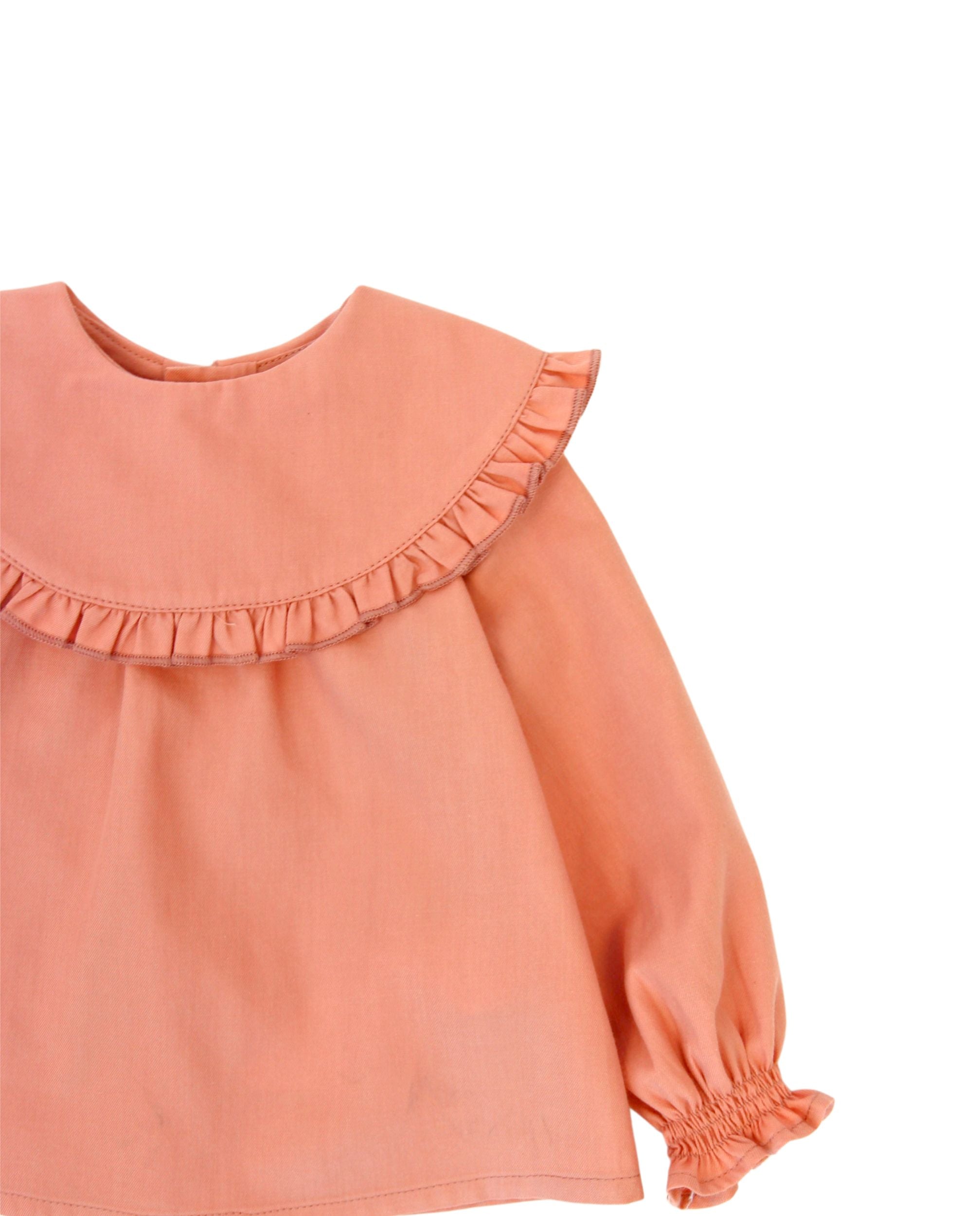 Blusa de bebé rosa Cocote & Charanga