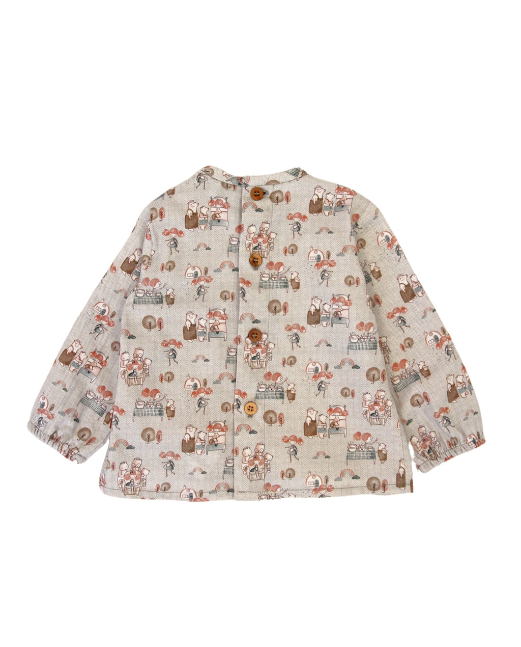 Blusa de bebé estampado otoño Cocote & Charanga