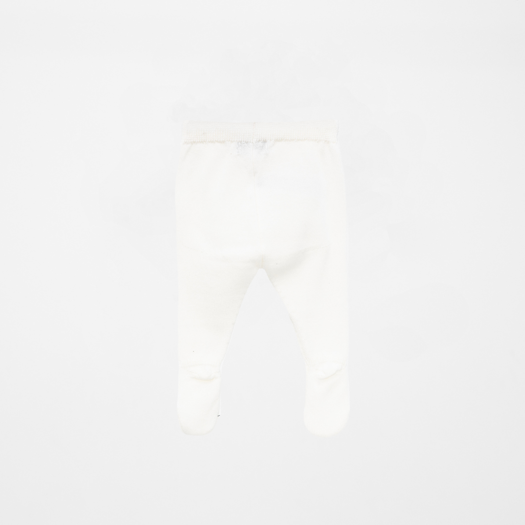 Pantalón blanco recién nacido | Dr Kid by Charanga