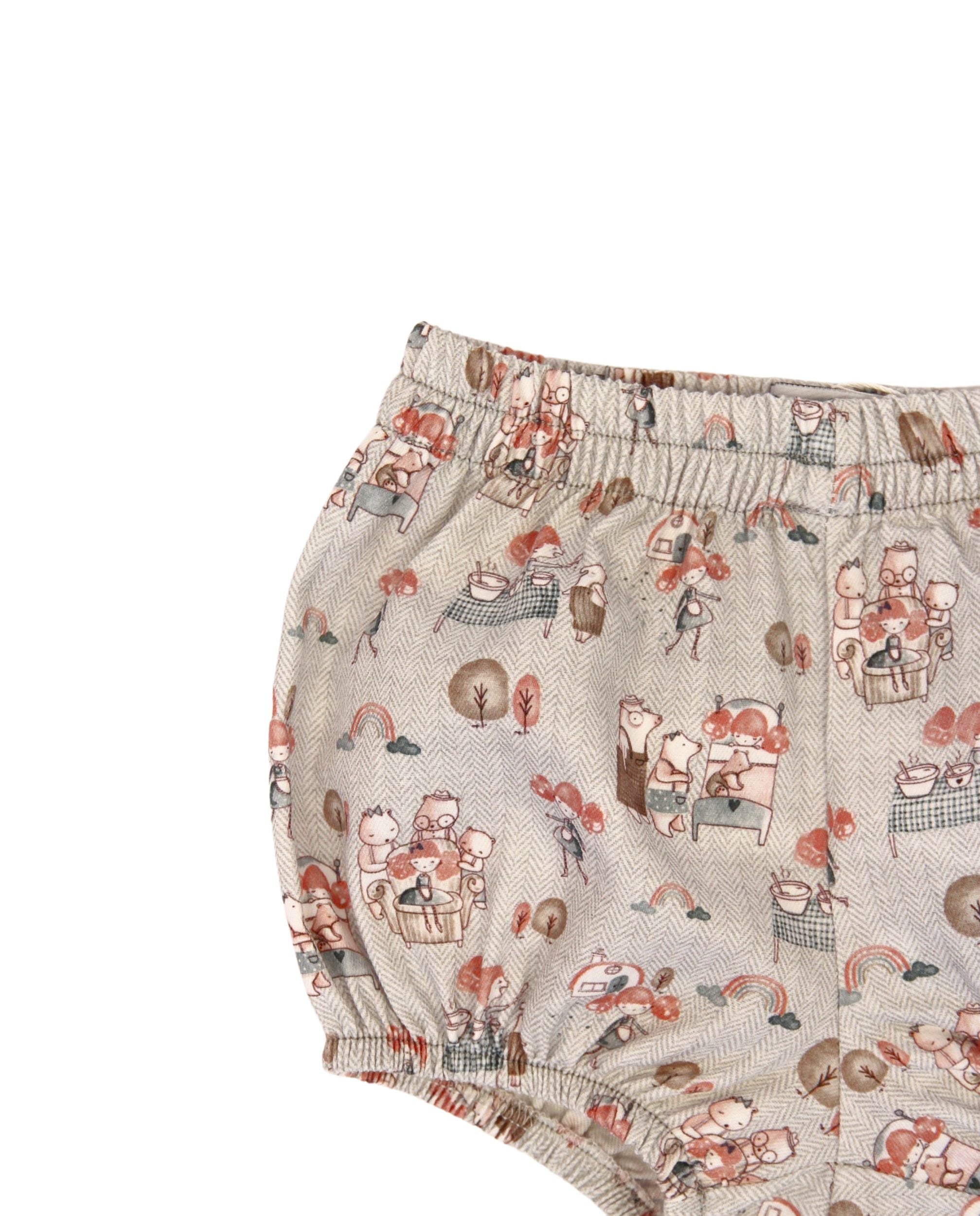 Braguita de bebé estampado otoño Cocote & Charanga