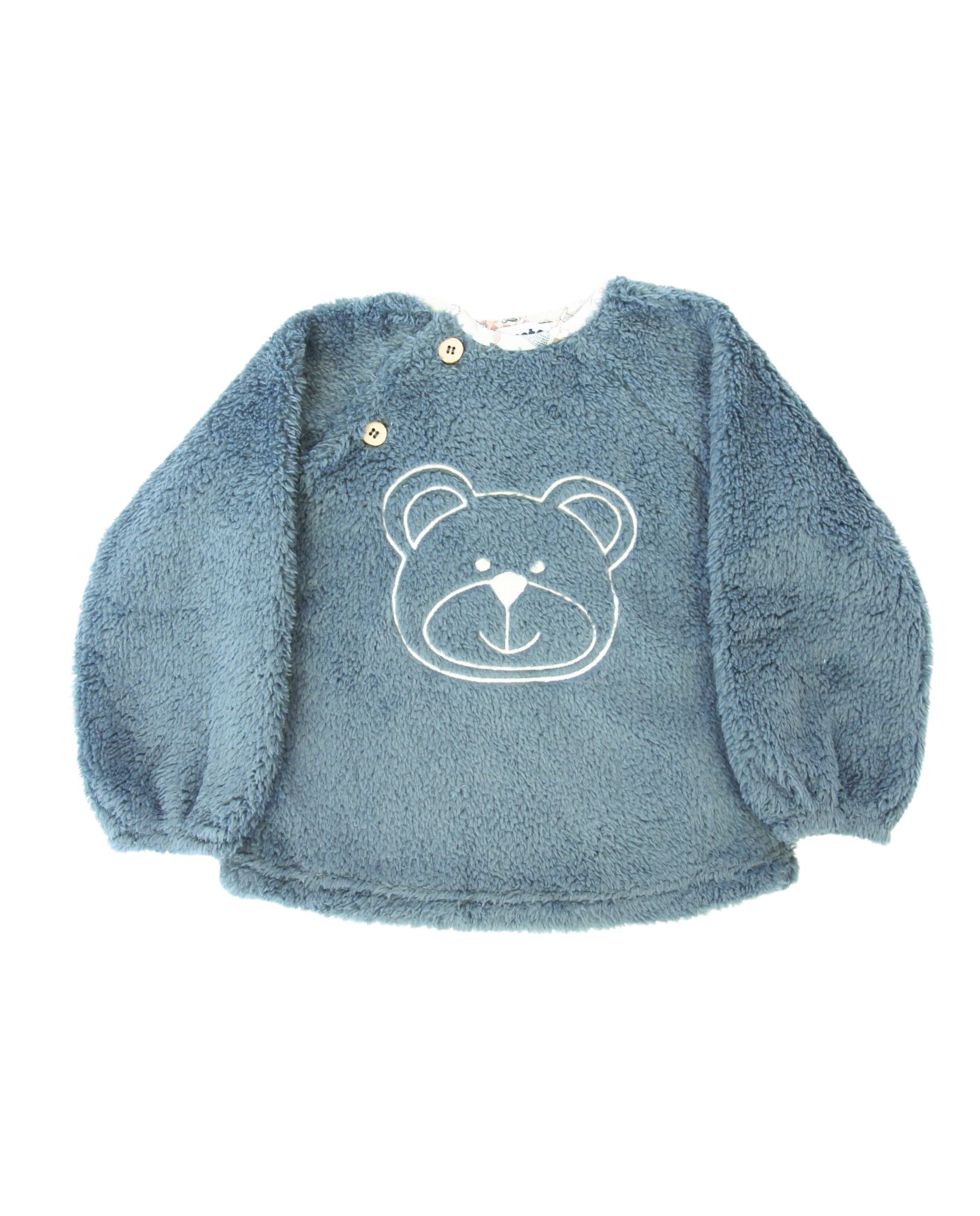 Sudadera de bebé oso azul Cocote & Charanga