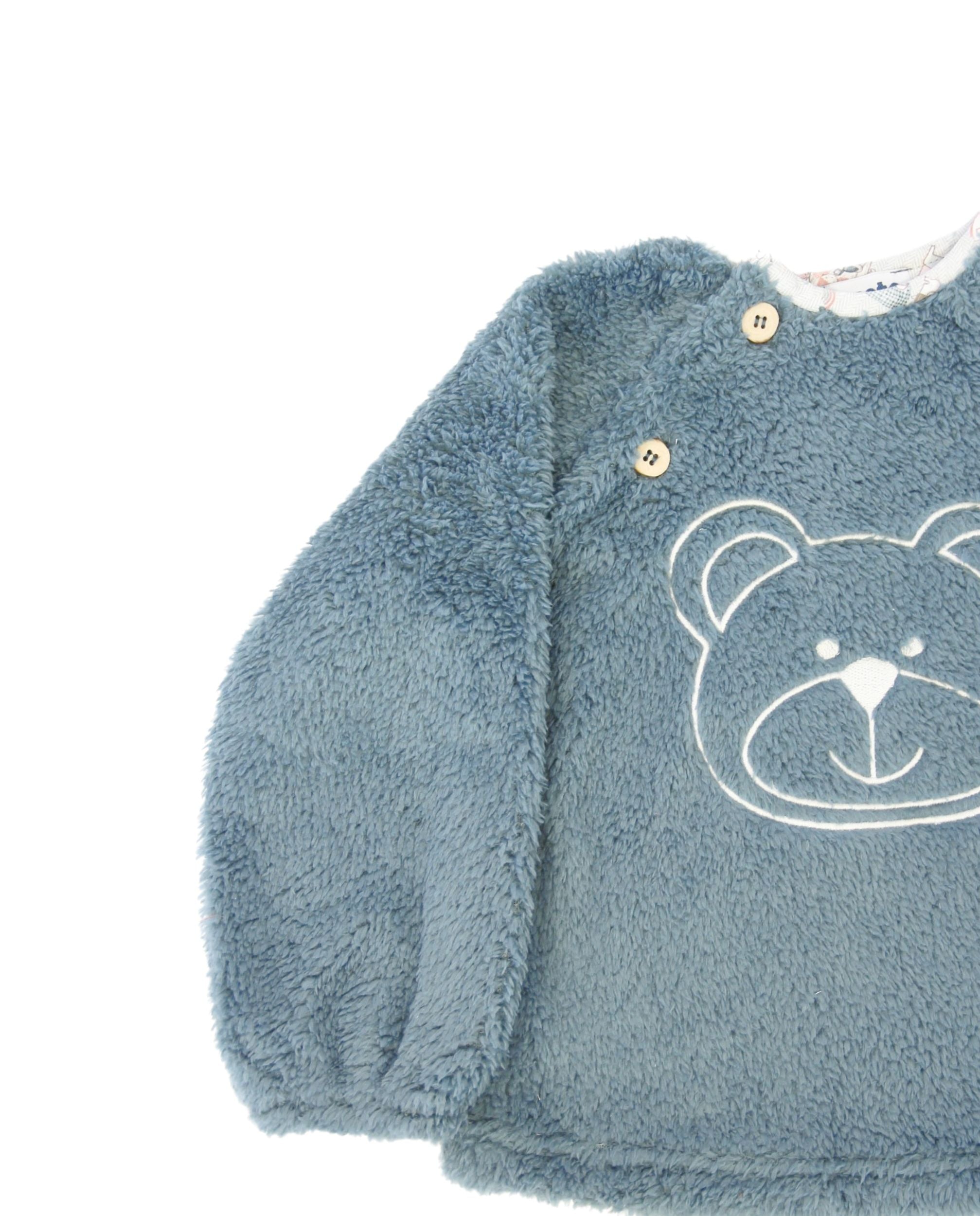 Sudadera de bebé oso azul Cocote & Charanga