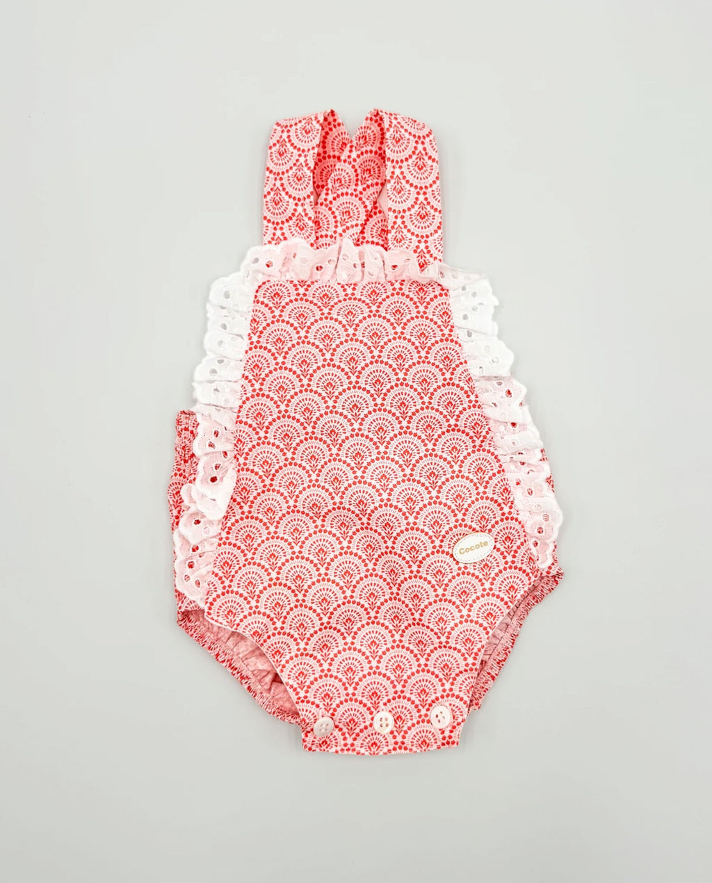 Ranita con estampado coral bebé niña