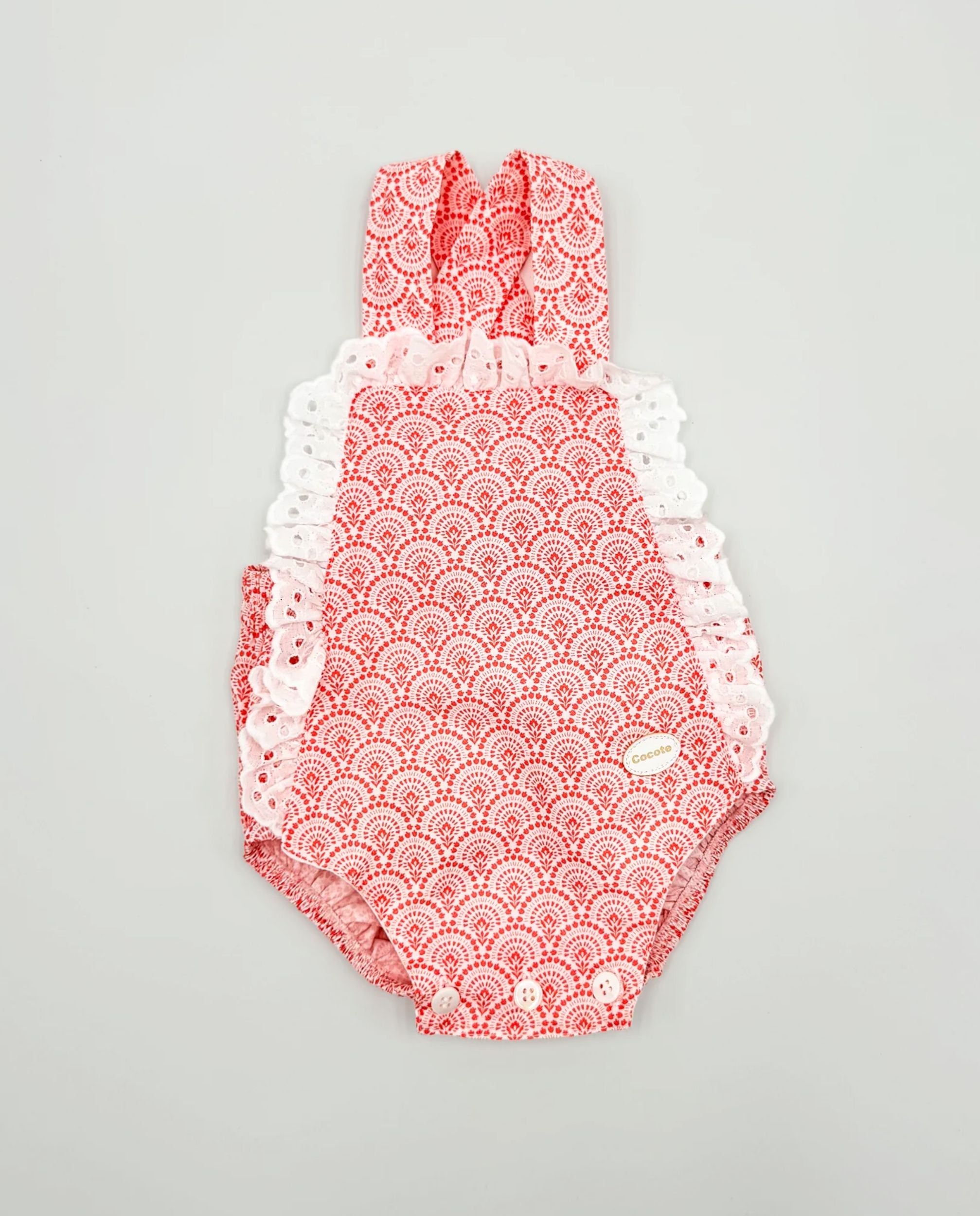 Ranita con estampado coral bebé niña