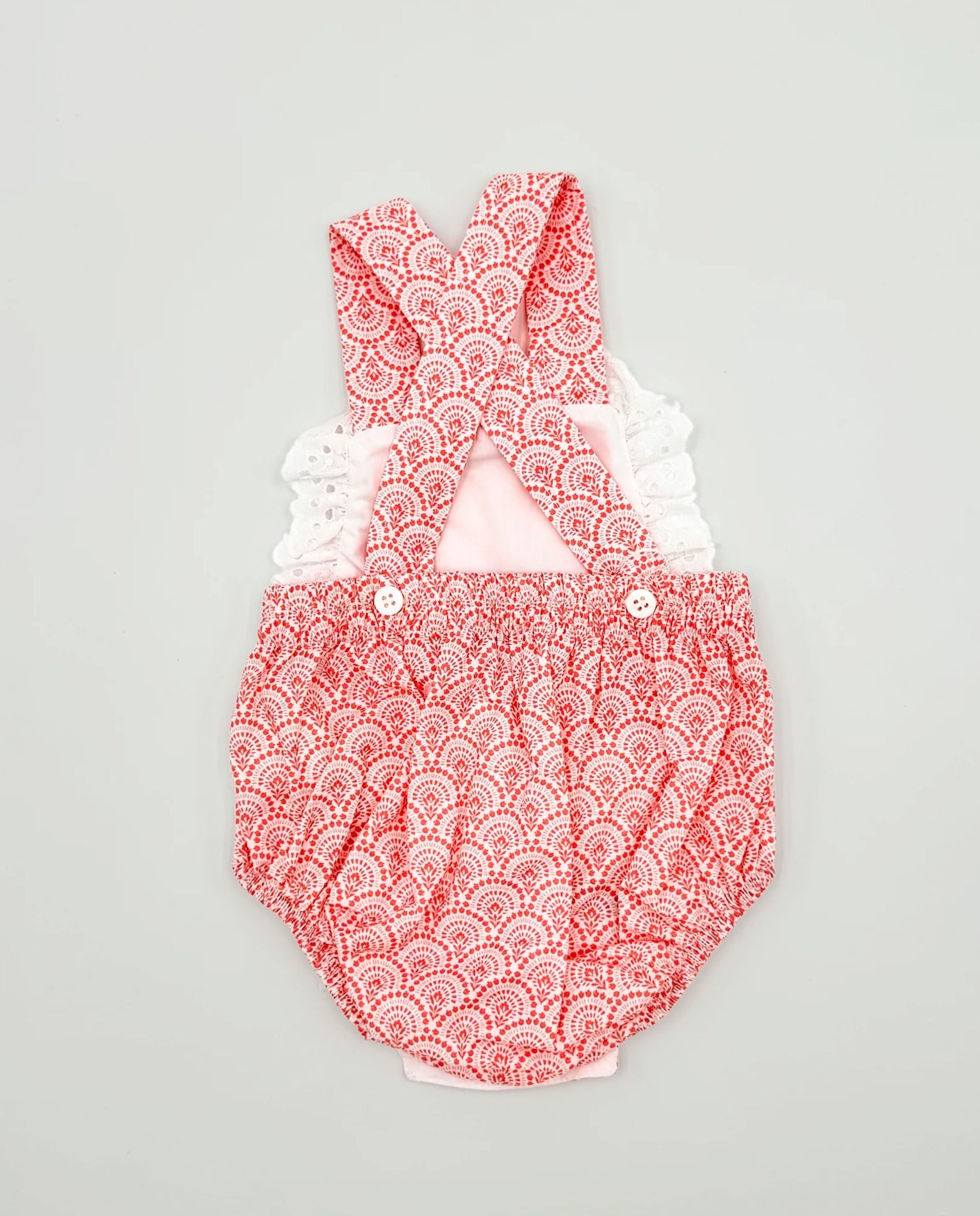 Ranita con estampado coral bebé niña