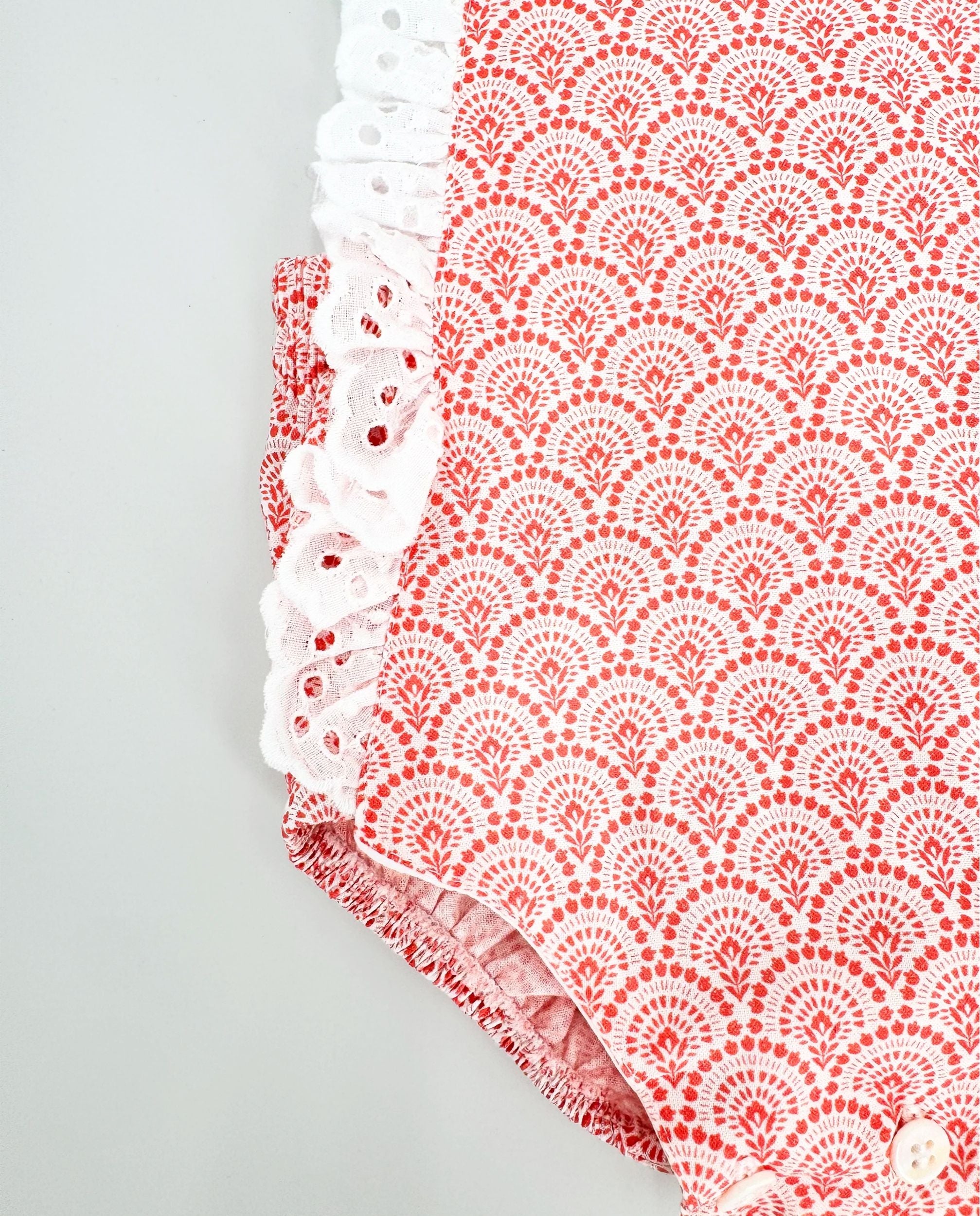 Ranita con estampado coral bebé niña