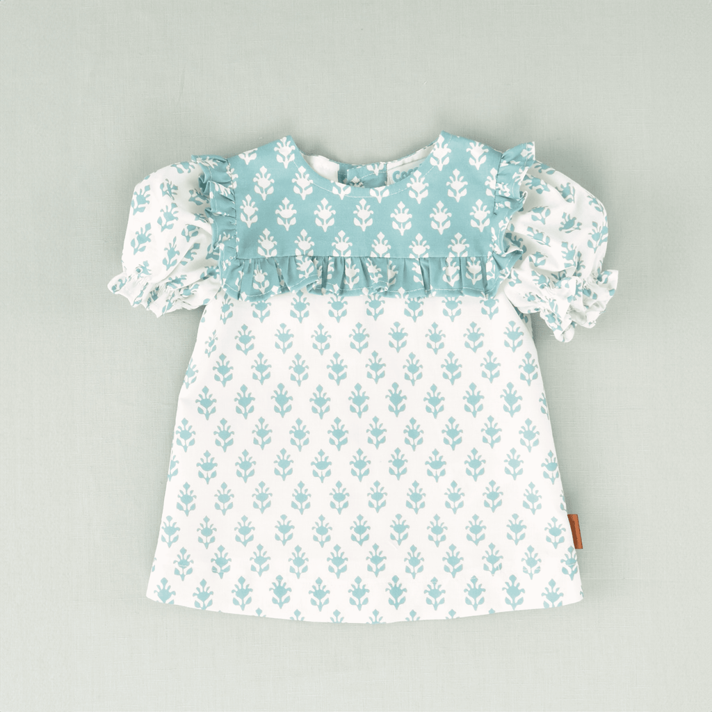Vestido flores bebé niña | Cocote & Charanga
