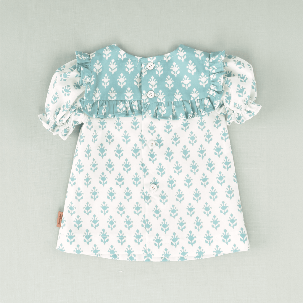 Vestido flores bebé niña | Cocote & Charanga